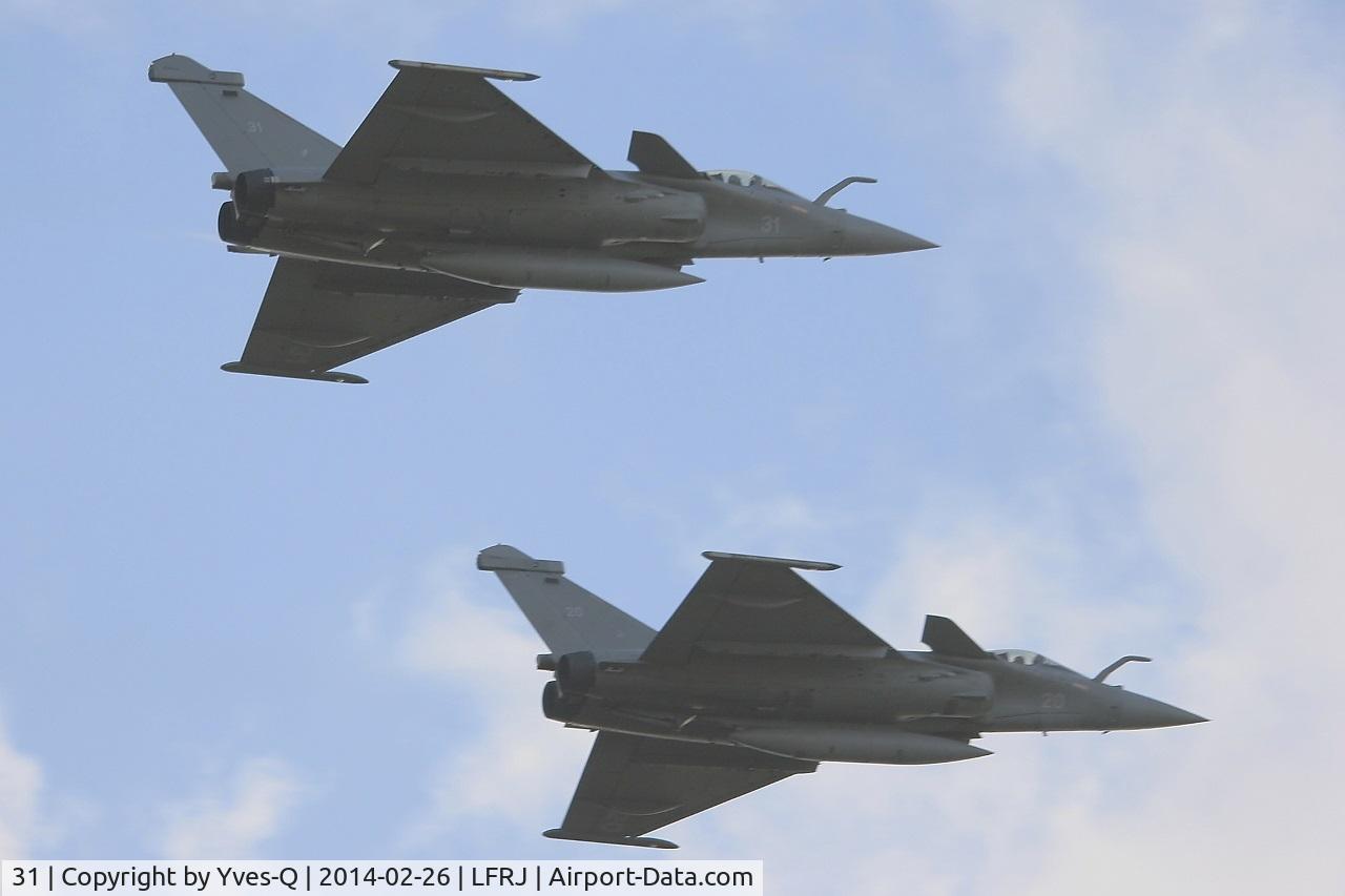 31, Dassault Rafale M C/N 31, French Naval Aviation Dassault Rafale M, Flight over Landivisiau Naval Air Base (LFRJ)