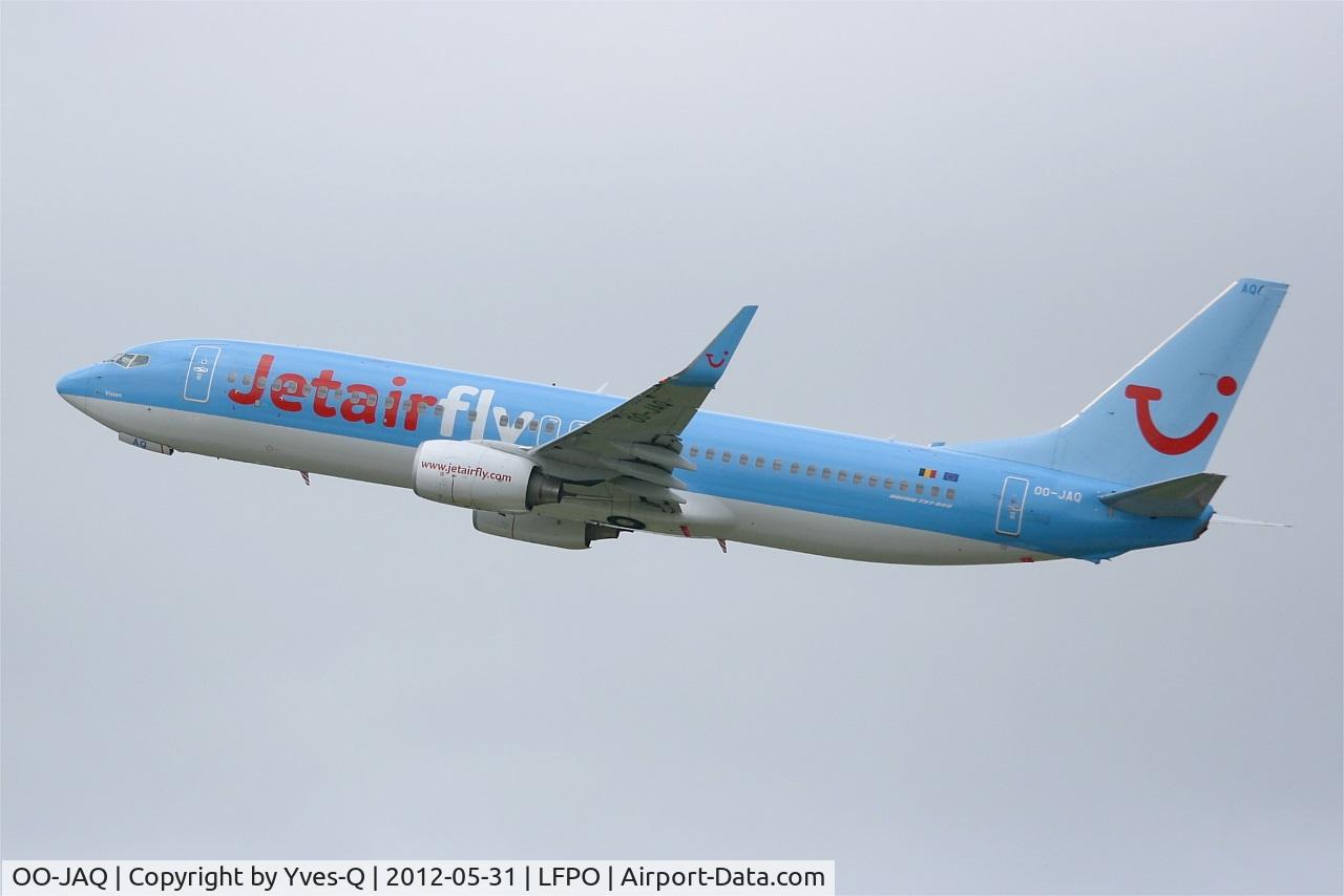 OO-JAQ, 2009 Boeing 737-8K5 C/N 35148, Boeing 737-8K5, Take off Rwy 24, Paris-Orly Airport (LFPO-ORY)