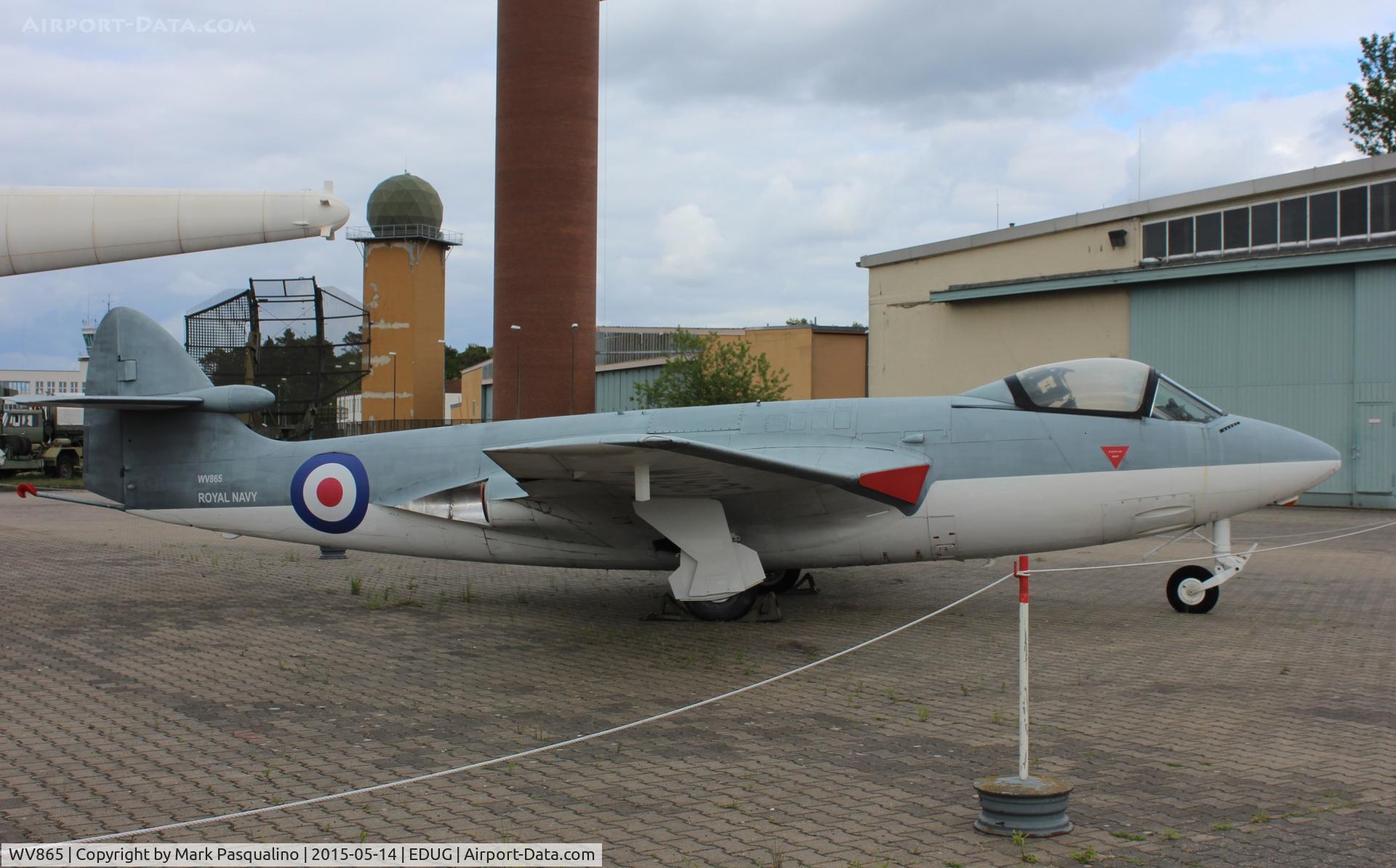 WV865, 1954 Hawker Sea Hawk FGA.6 C/N 6110, Hawker Sea Hawk FGA.6