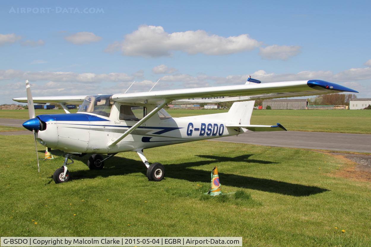 G-BSDO, 1978 Cessna 152 C/N 152-81657, Cessna 152 at The Real Aeroplane Club's Auster Fly-In, Breighton Airfield, May 4th 2015.