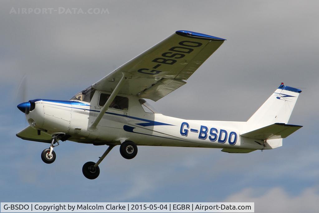 G-BSDO, 1978 Cessna 152 C/N 152-81657, Cessna 152 at The Real Aeroplane Club's Auster Fly-In, Breighton Airfield, May 4th 2015.