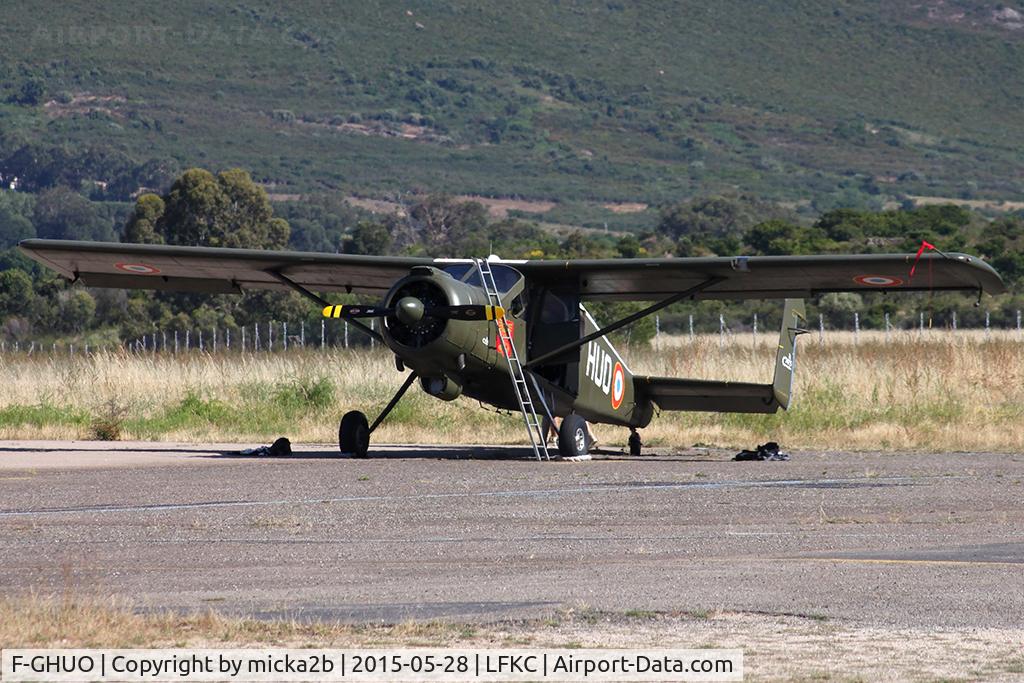 F-GHUO, Max Holste MH-1521C-1 Broussard C/N 299, Parked