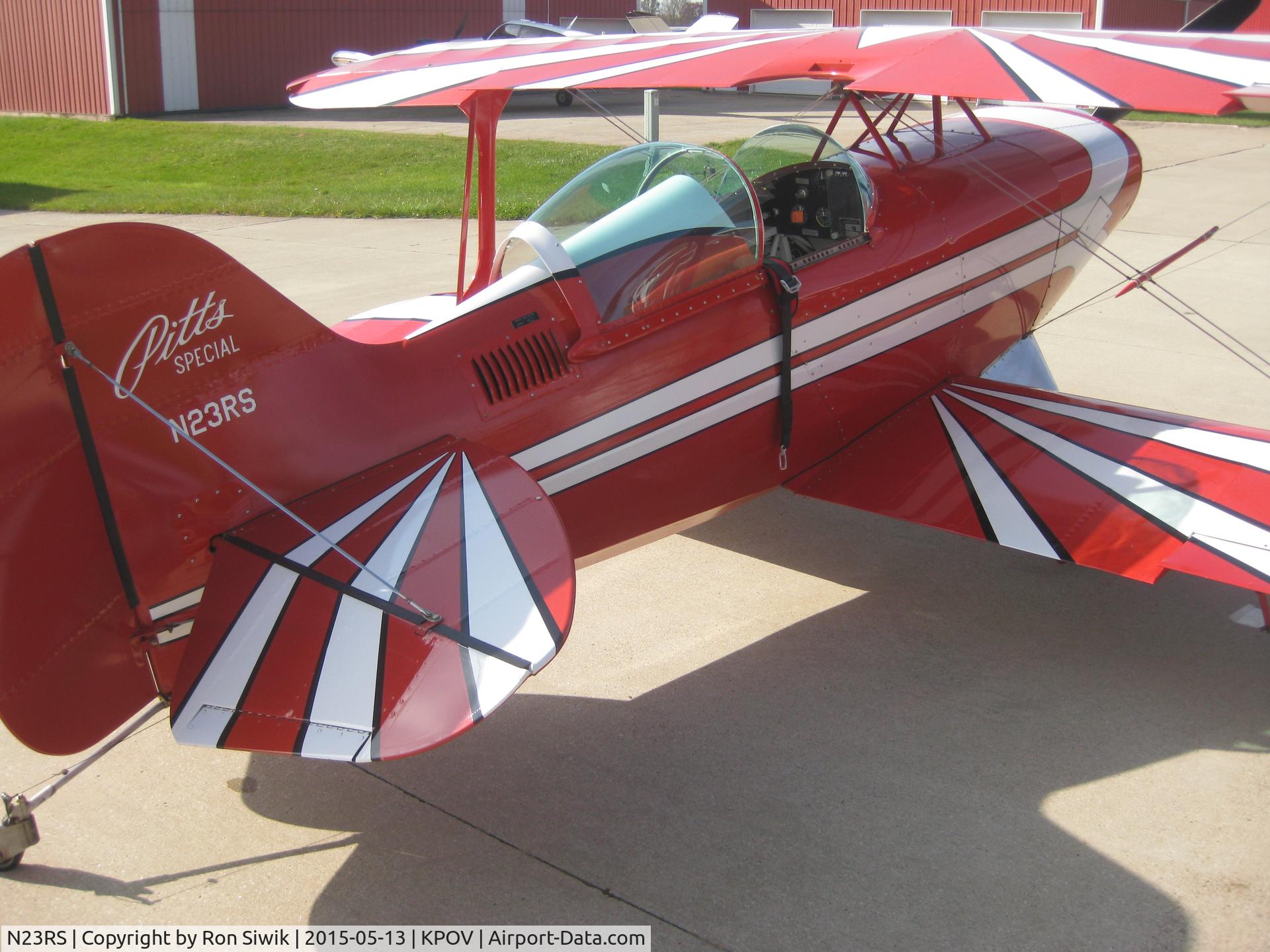 N23RS, 1981 Pitts S-1 Special C/N 8-0035, 1982 Pitts Special, used in competition 1977 - 1995,