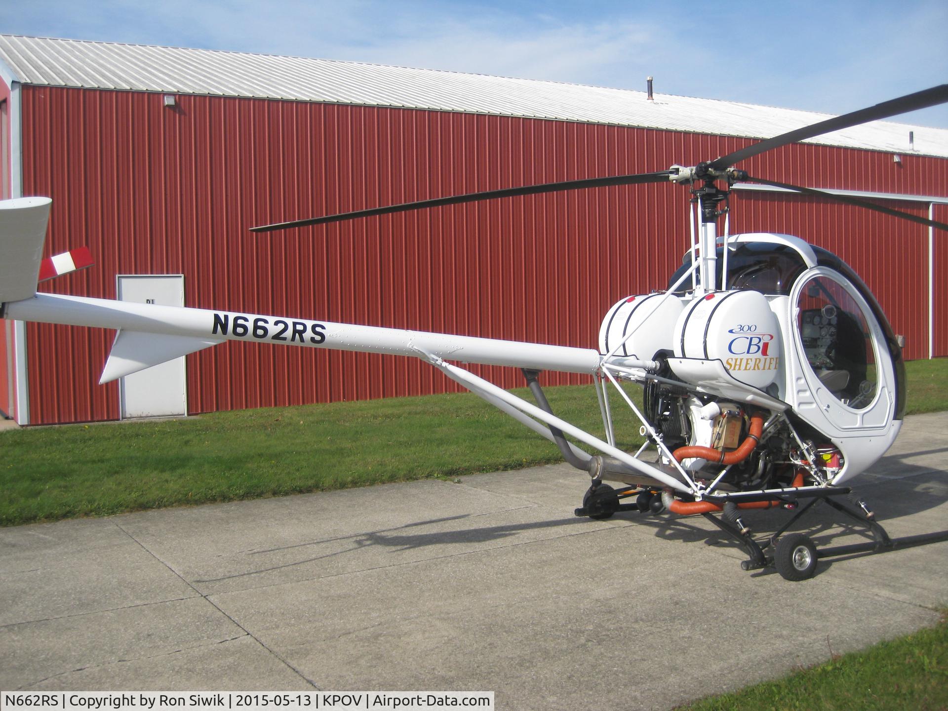 N662RS, 2005 Schweizer 269C-1 C/N 0222, 2 Place Helicopter, used for personal pleasure