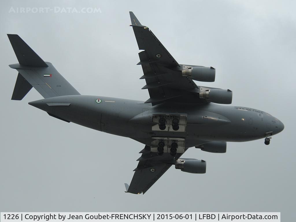 1226, 2011 Boeing C-17A Globemaster III C/N F-239/UE-4, UAE Air Force landing 23