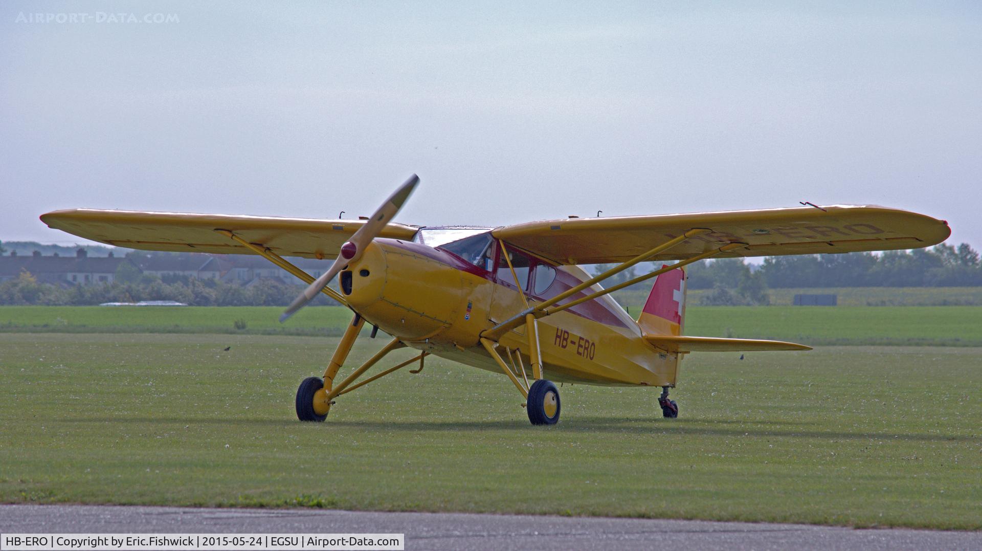 HB-ERO, 1943 Fairchild UC-61K Argus III (24R-46A) C/N 891, 3. HB-ERO at The IWM VE Day Anniversary Air Show, May 2015.
