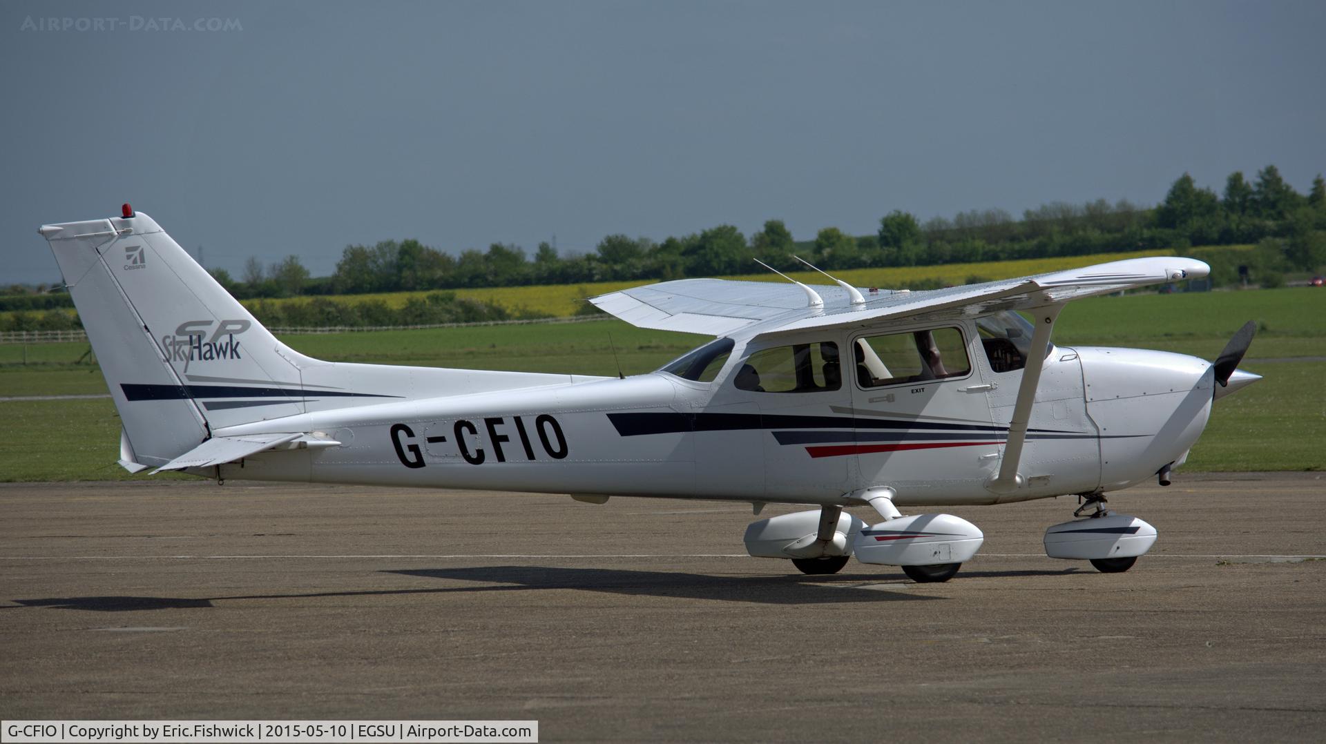 G-CFIO, 2002 Cessna 172S Skyhawk SP C/N 172S9079, 2. G-CFIO visiting Duxford Airfield.