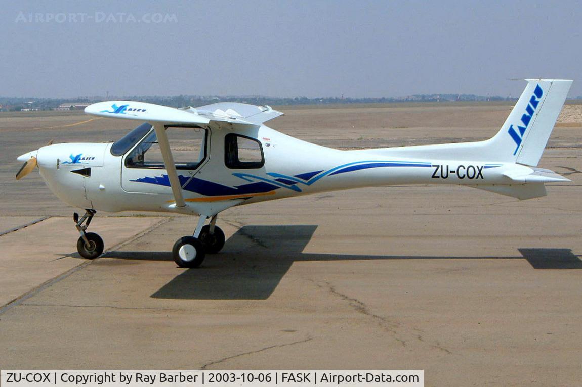 ZU-COX, 2000 Jabiru SP C/N 0409, Jabiru SP [0409] Swartkop~ZS 06/10/2003