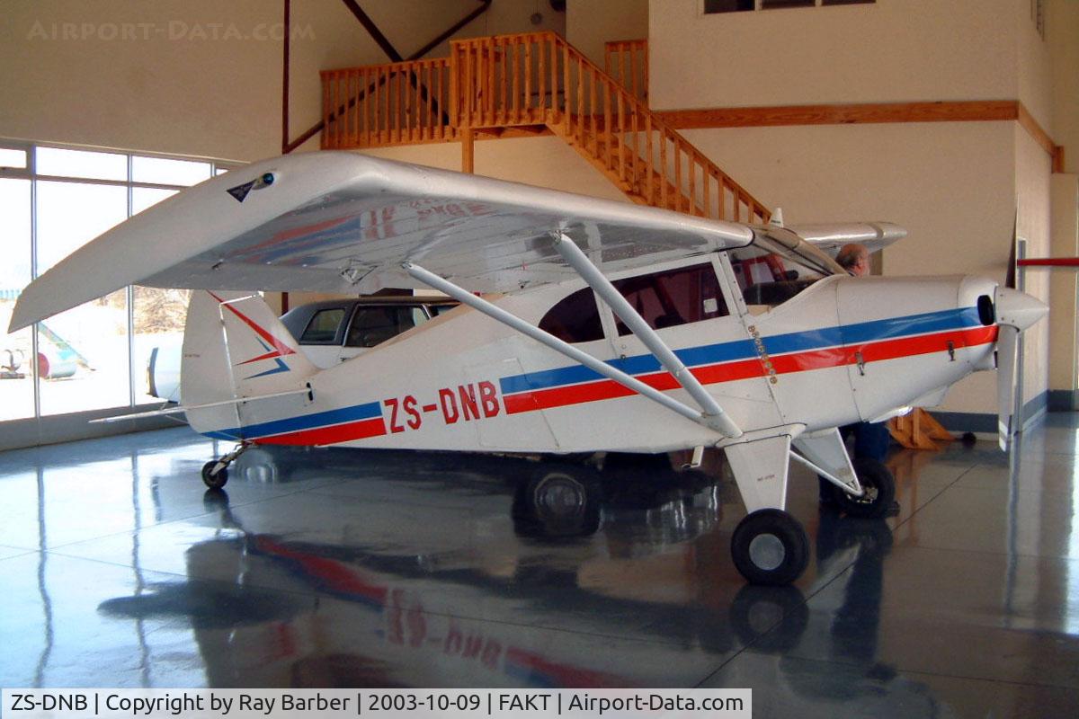 ZS-DNB, 1955 Piper PA-22-160 Tri Pacer C/N 22-3266, Piper PA-22-160 Tri-Pacer [22-3266] Boschkop-Kitty Hawk~ZS 09/10/2003