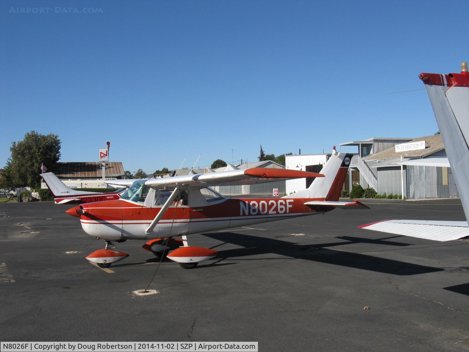 N8026F, 1944 Cessna 150F C/N 15064126, 1966 Cessna 150F, Lycoming O-200 100 Hp. Obviously NOT a 1944 aircraft as the A-D foil shows-FAA registery shows 1966 airworthiness date, but P&W-R-2800 radial engine-YIKES!