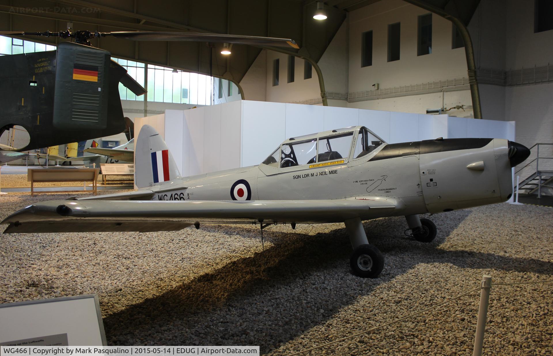WG466, 1951 De Havilland DHC-1 Chipmunk T.10 C/N C1/0516, DHC-1