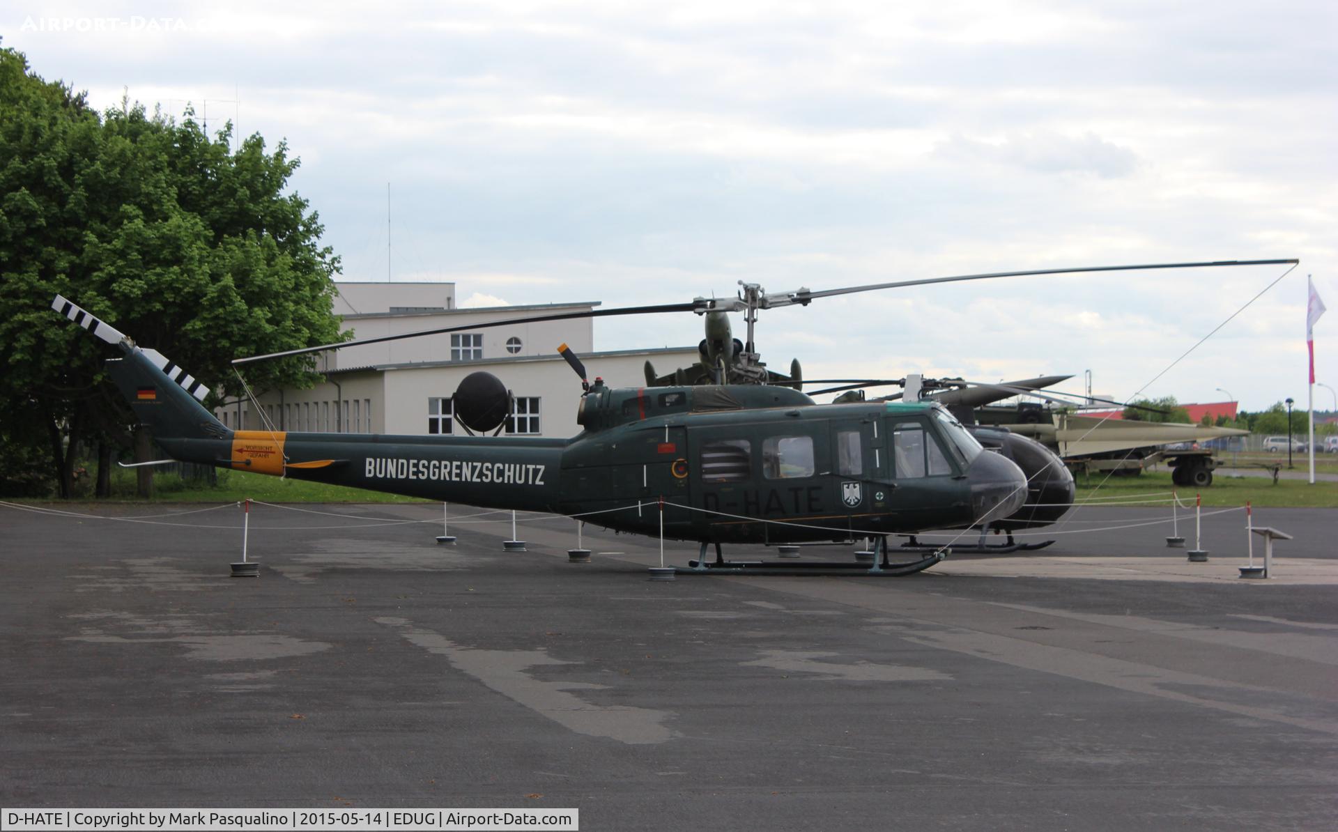 D-HATE, 1970 Bell (Dornier) UH-1D Iroquois (205) C/N 8063, Dornier UH-1D