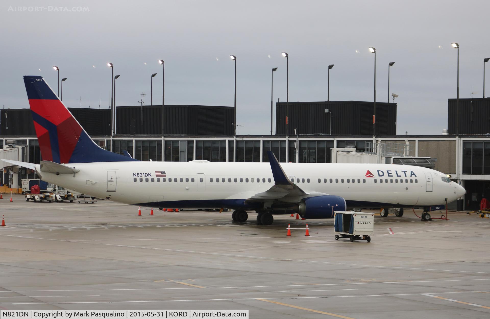 N821DN, 2014 Boeing 737-932/ER C/N 31932, Boeing 737-900ER