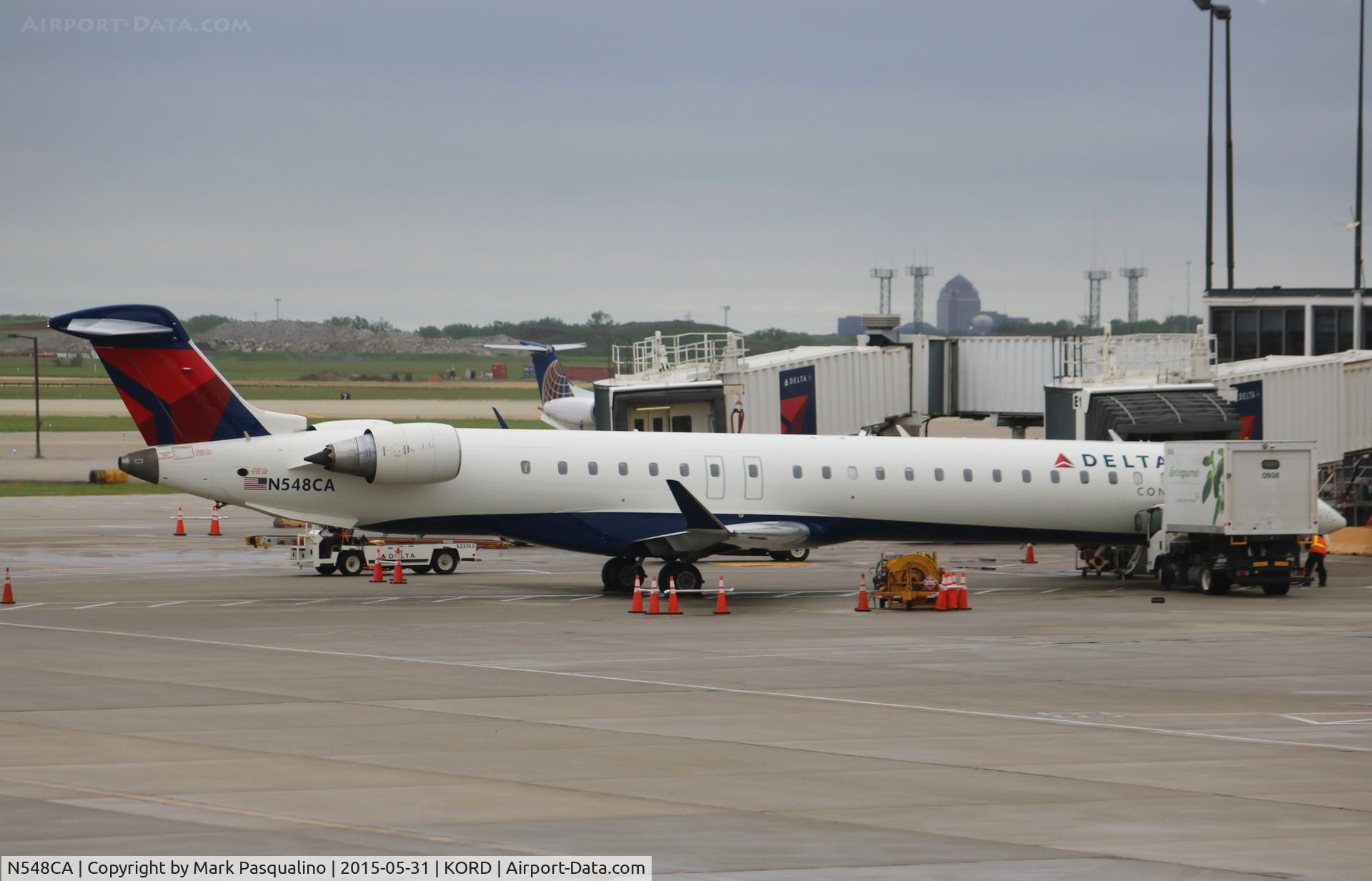 N548CA, 2008 Bombardier CRJ-900ER (CL-600-2D24) C/N 15159, CL600-2D24