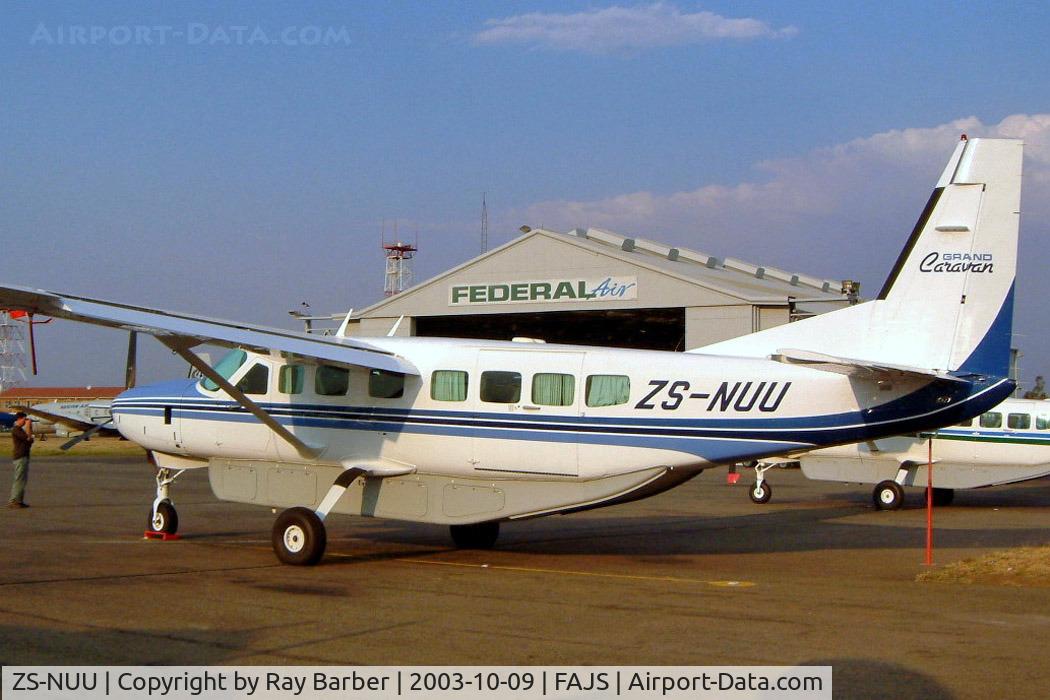 ZS-NUU, 1996 Cessna 208B Grand Caravan C/N 208B0567, Cessna 208B Grand Caravan [208B-0567] (General Airways) Johannesburg Int~ZS 09/10/2003