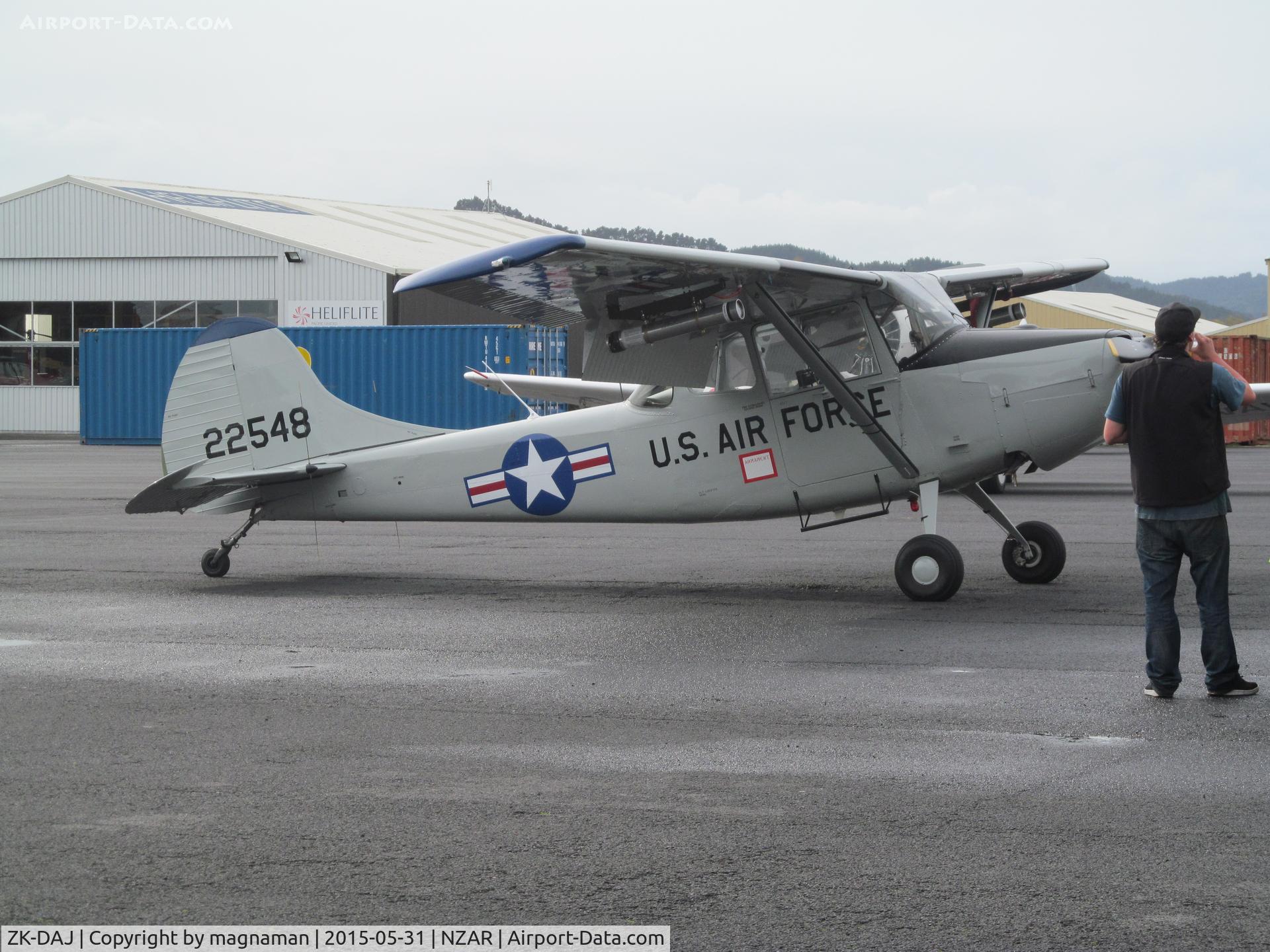 ZK-DAJ, Cessna 305A C/N 22548, Ardmore open day