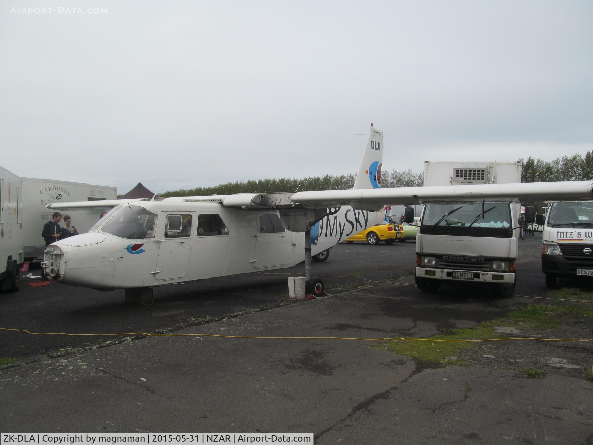 ZK-DLA, Pilatus Britten-Norman BN-2B-26 Islander C/N 2131, not sure if to be scrapped or rebuilt