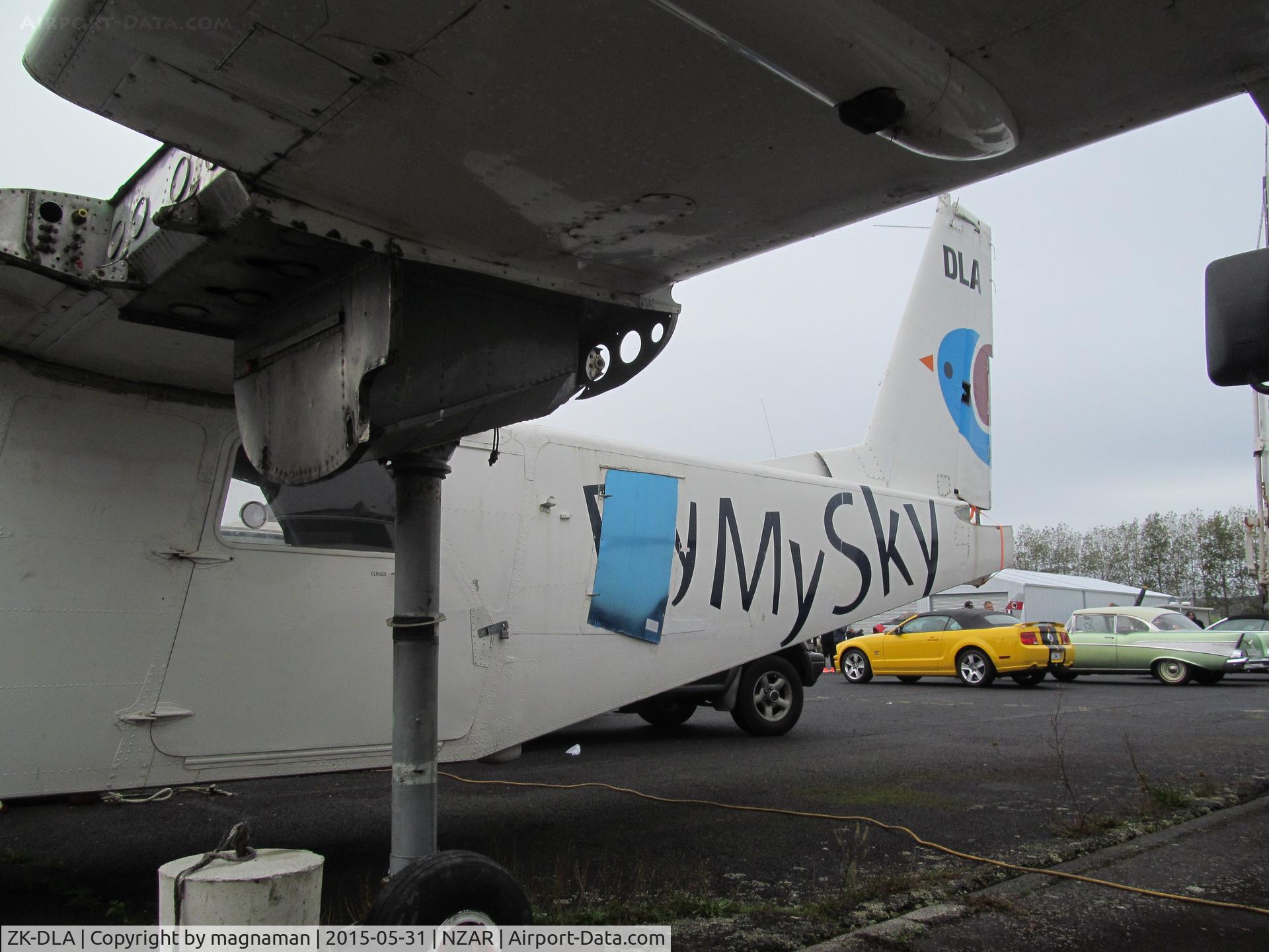 ZK-DLA, Pilatus Britten-Norman BN-2B-26 Islander C/N 2131, new cargo door?