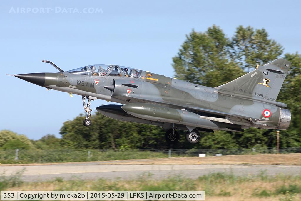 353, Dassault Mirage 2000N C/N 315, Landing
