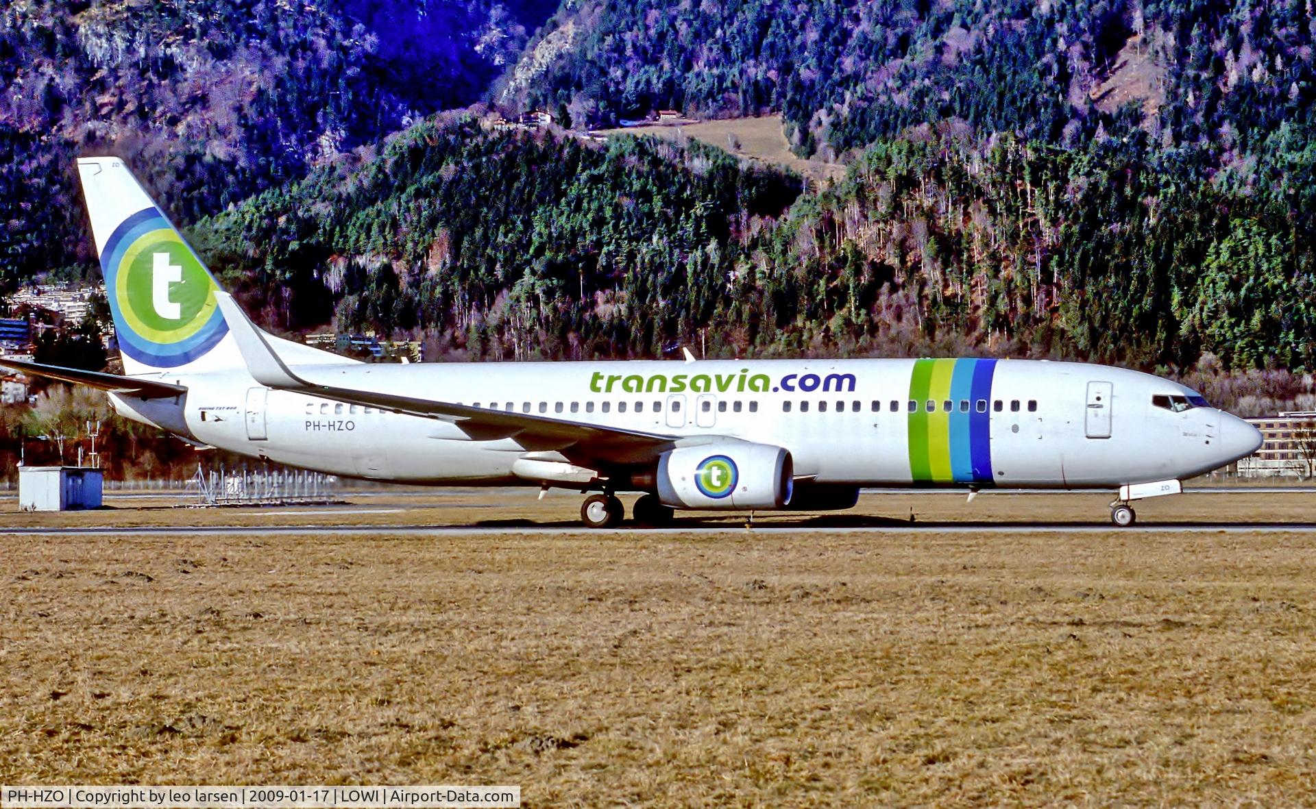 PH-HZO, 2007 Boeing 737-8K2 C/N 34169, Innsbruck 17.1.09