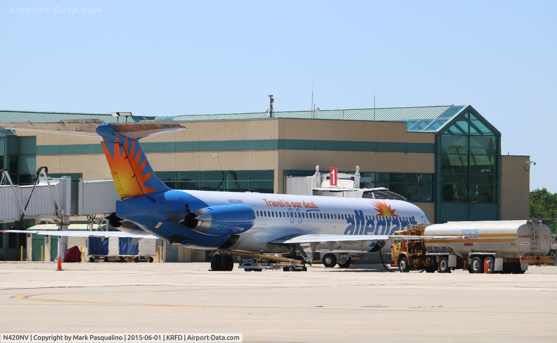 N420NV, 1986 McDonnell Douglas MD-82(DC-9-82) C/N 49424, MD-82