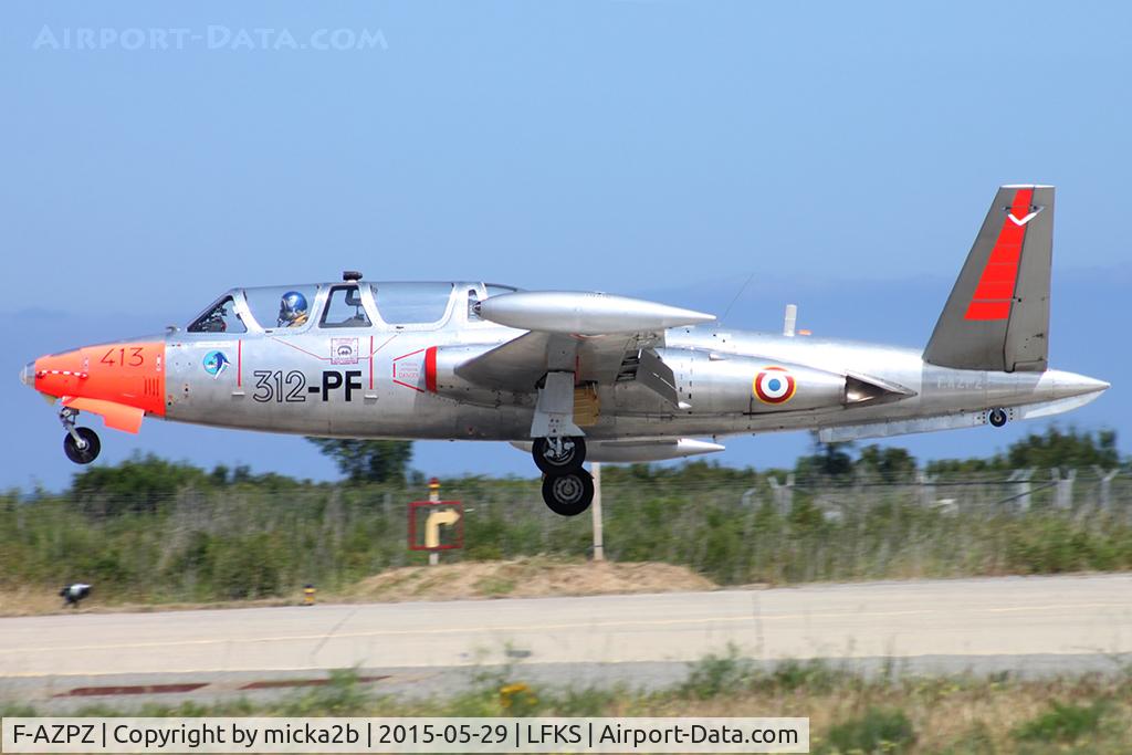 F-AZPZ, 1963 Fouga CM-170 Magister C/N 413, Landing