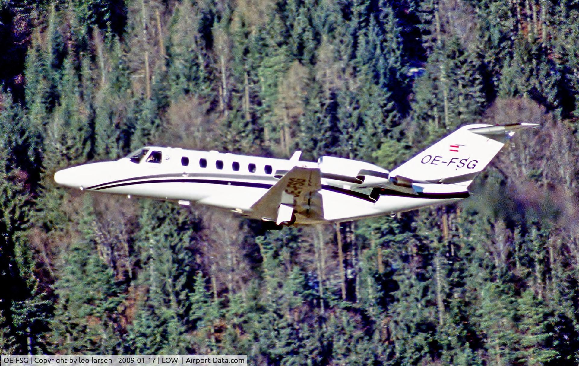 OE-FSG, 2004 Cessna C525A C/N Not found OE-FSG, Innsbruck 17.1.09
