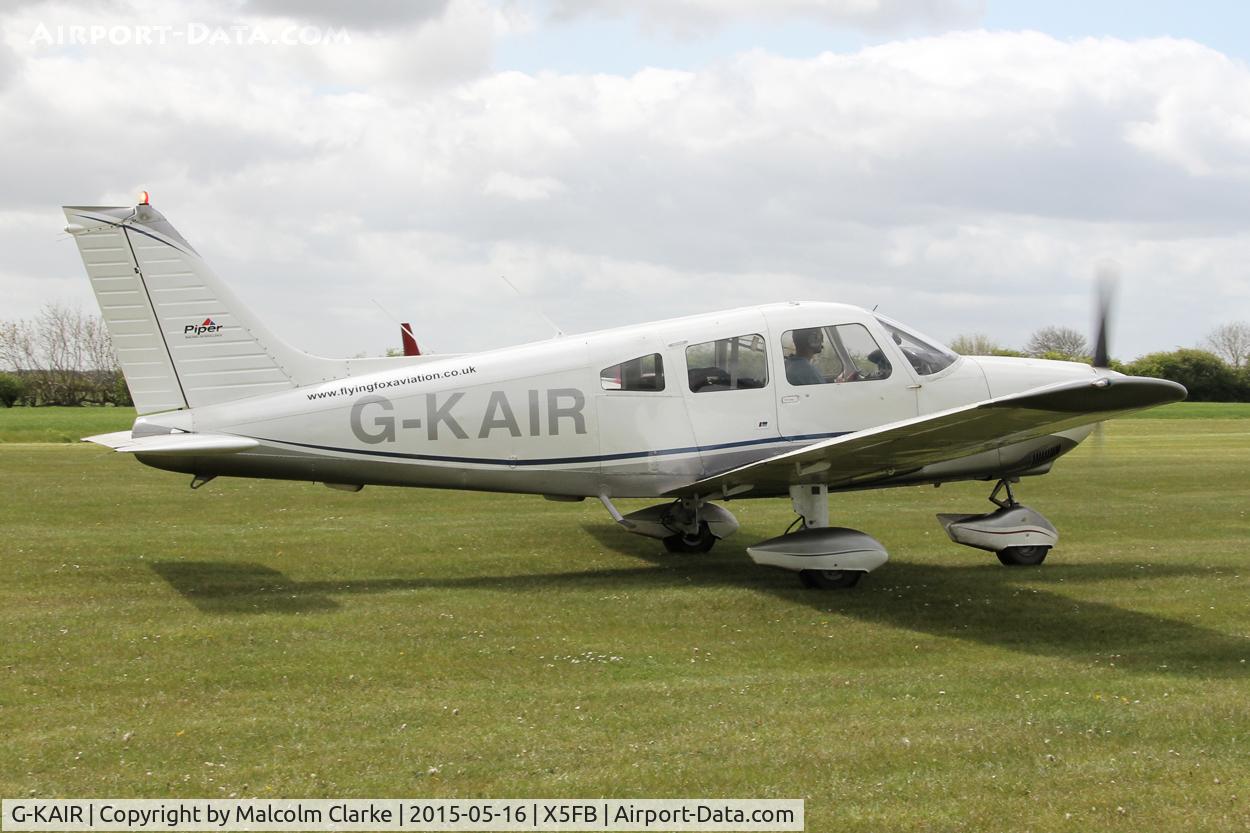 G-KAIR, 1978 Piper PA-28-181 Cherokee Archer II C/N 28-7990176, Piper PA-28-181 Cherokee Archer II at the opening of Fishburn Airfield's new clubhouse, May 16th 2015.