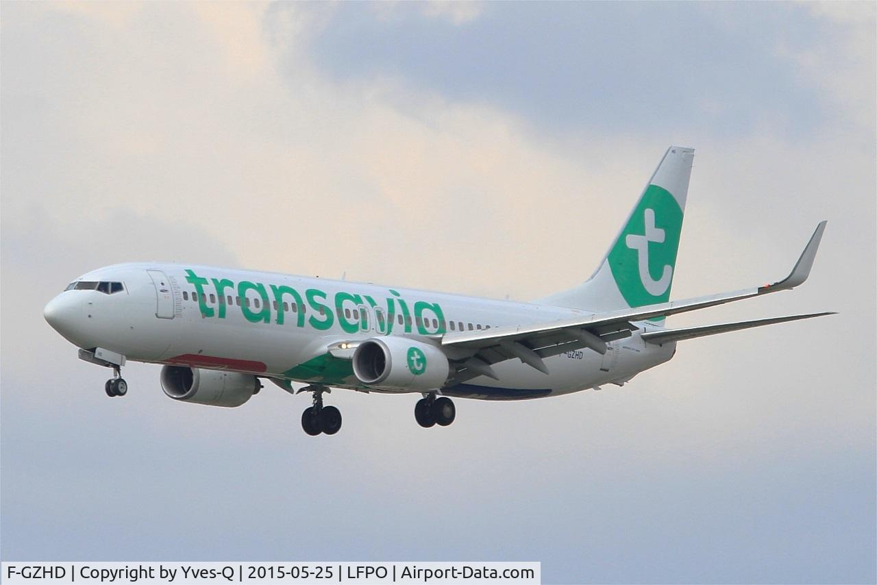 F-GZHD, 2008 Boeing 737-8K2 C/N 29650, Boeing 737-8K2, Short approach Rwy 26, Paris-Orly Airport (LFPO-ORY)