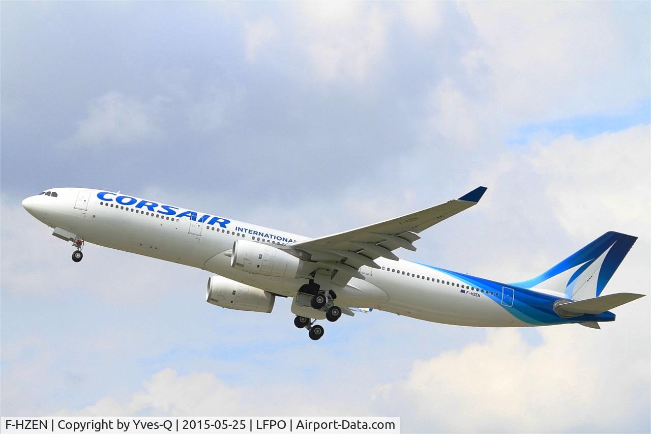 F-HZEN, 2012 Airbus A330-343X C/N 1376, Airbus A330-343X, Take off Rwy 24, Paris-Orly Airport (LFPO-ORY)