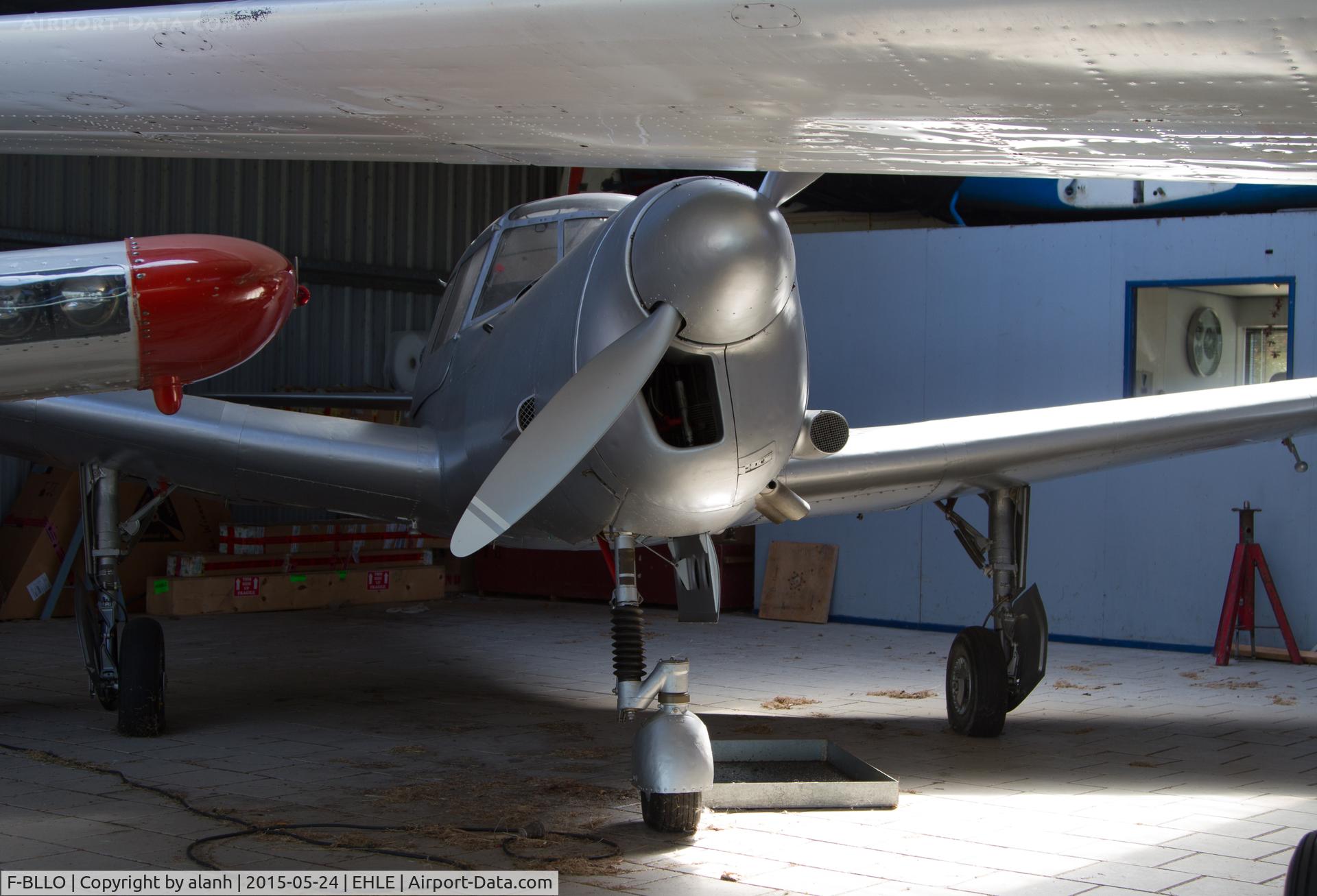 F-BLLO, Nord 1101 Noralpha C/N 179, In the back corner of an Early Birds Foundation hangar at Lelystad