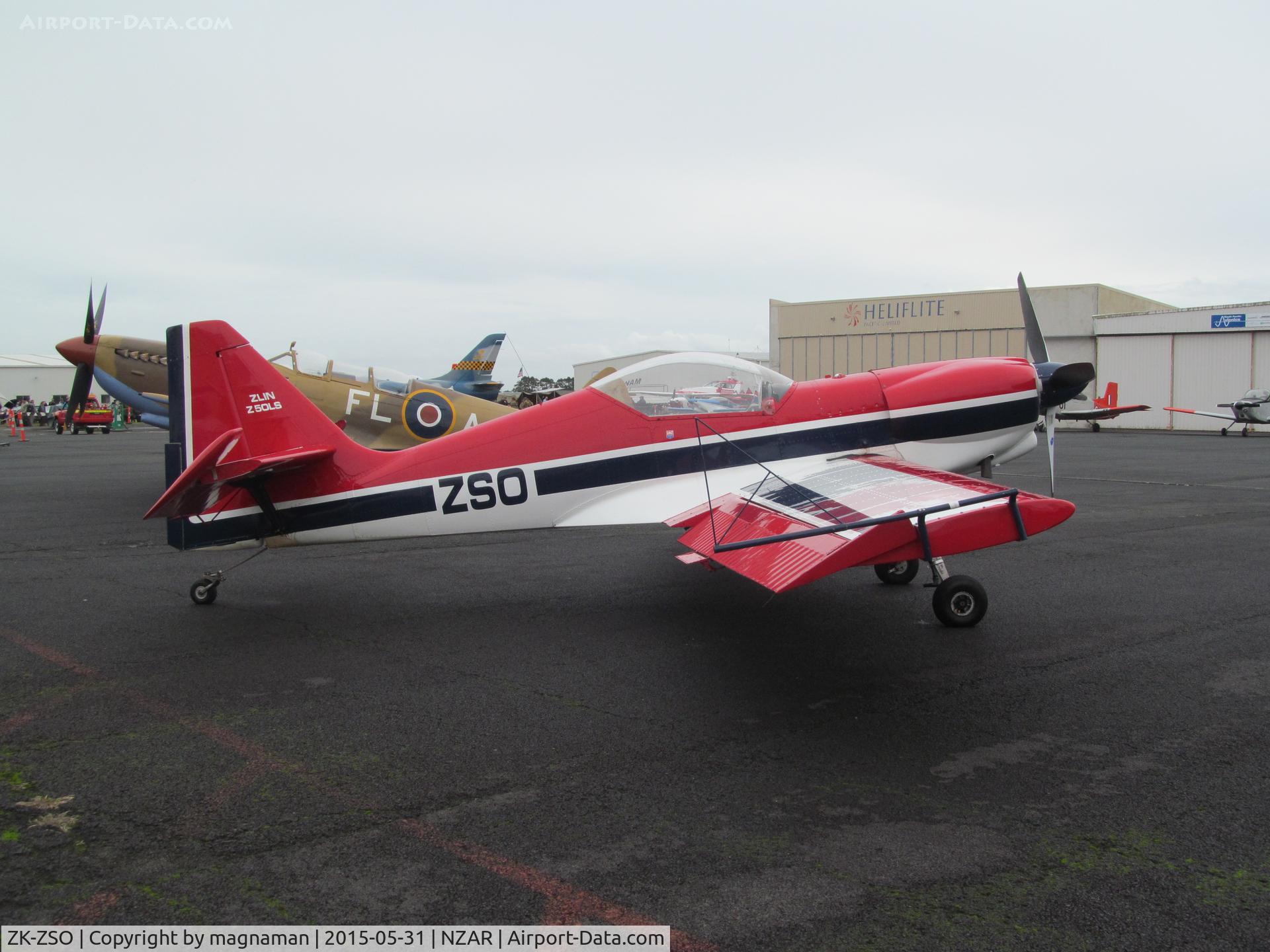 ZK-ZSO, 1992 Zlin Z-50LS C/N 0070, at open day