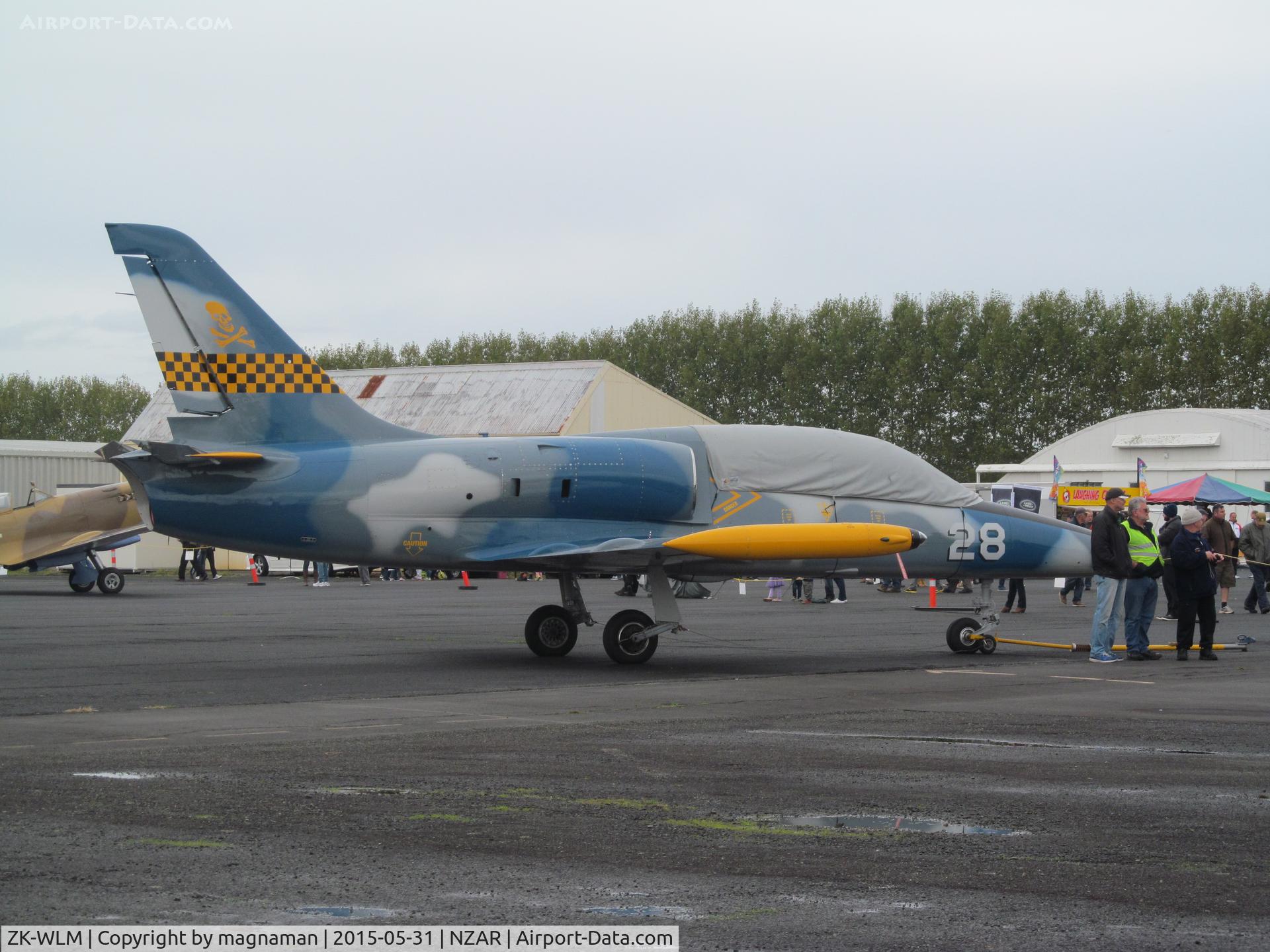 ZK-WLM, Aero L-39 Albatros C/N 332701, on apron for open day