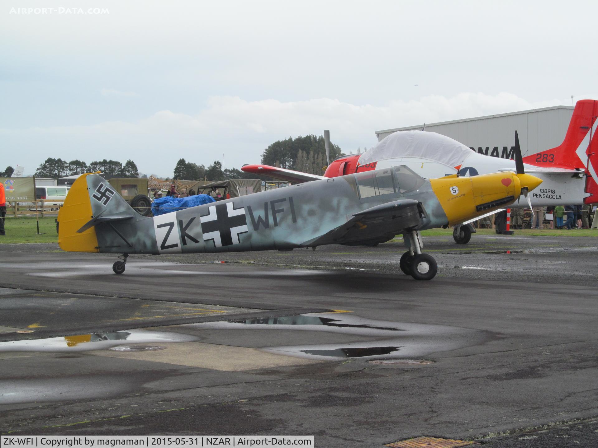 ZK-WFI, 1956 Nord 1002 Pingouin II C/N 103, at open day