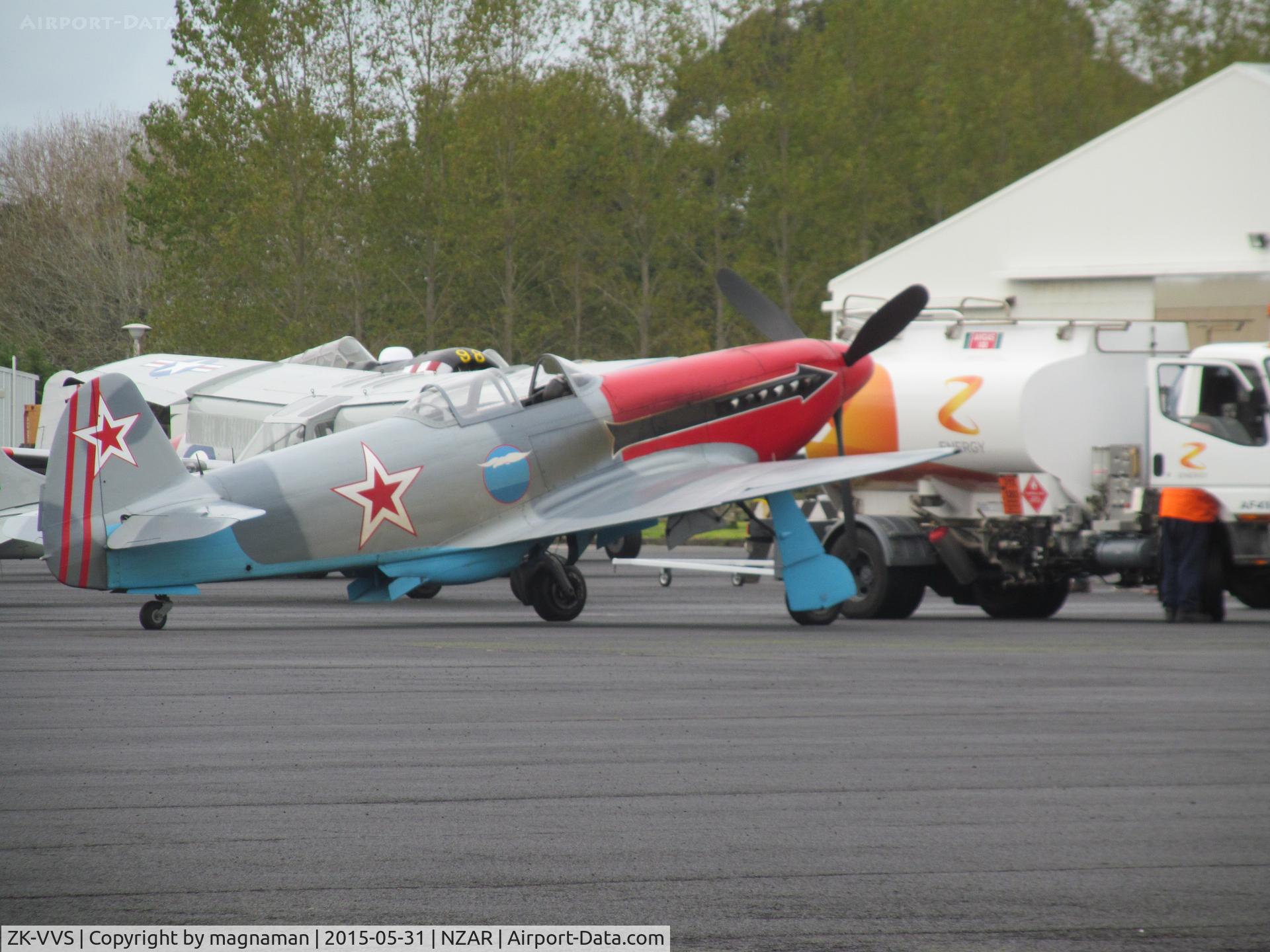 ZK-VVS, Yakovlev Yak-3M C/N 0470106, open day visitor