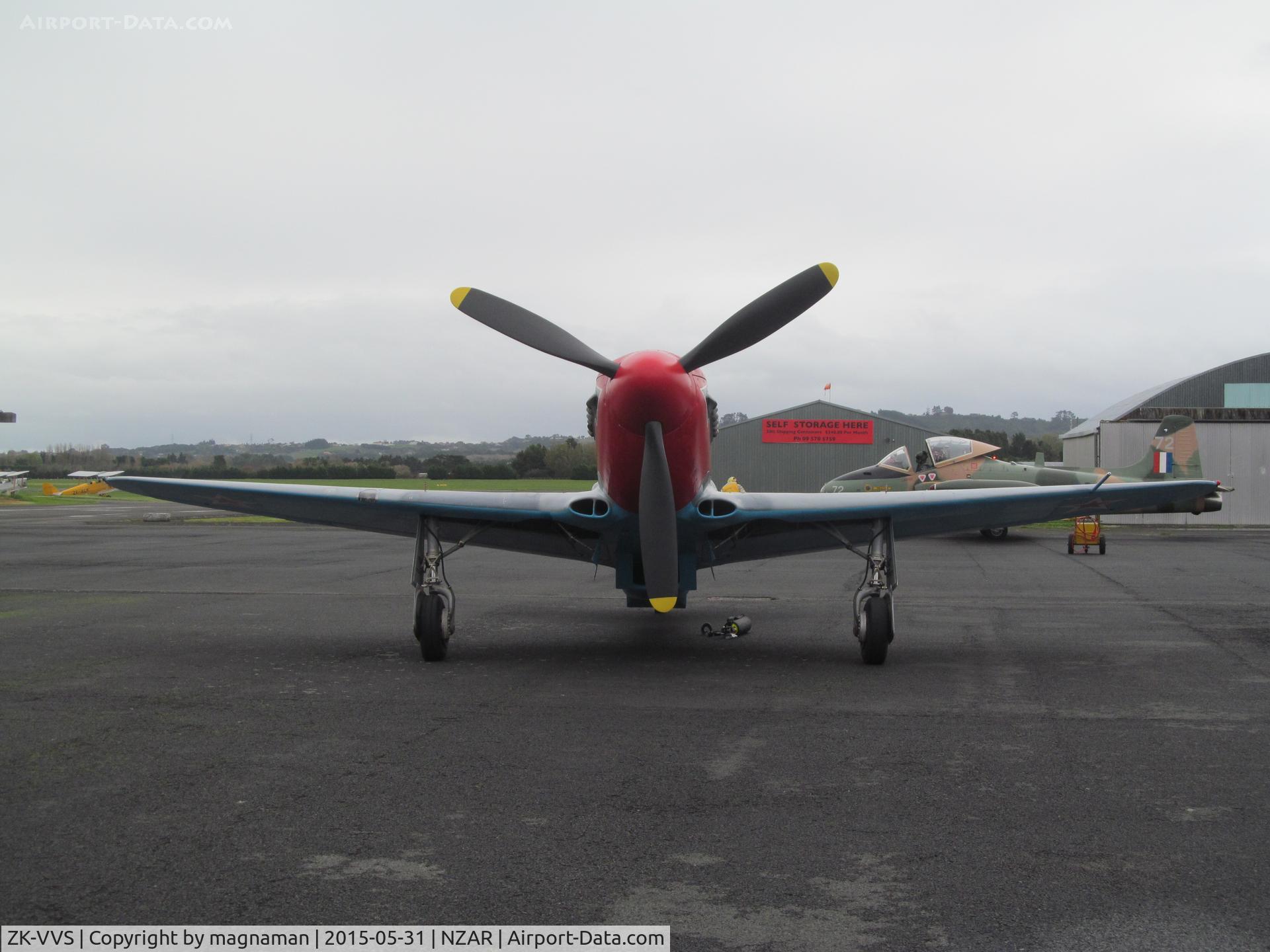 ZK-VVS, Yakovlev Yak-3M C/N 0470106, full frontal yak