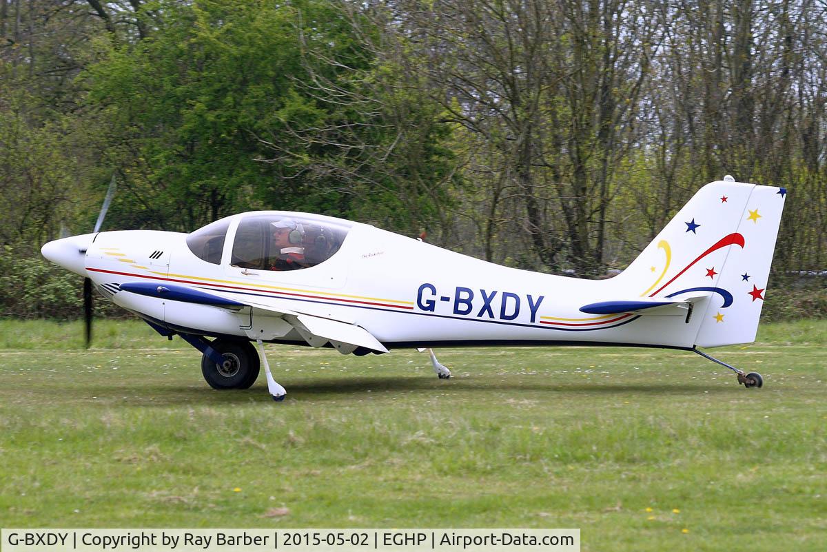 G-BXDY, 1997 Europa Monowheel C/N PFA 247-12914, Europa Avn Europa [PFA 247-12914] Popham~G 02/05/2015