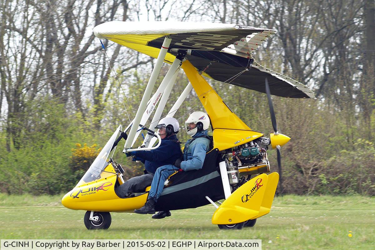 G-CINH, 2015 P&M Aviation QuikR C/N 8716, G-CINH   P & M Aviation Quick R [8716] Popham~G 02/05/2015