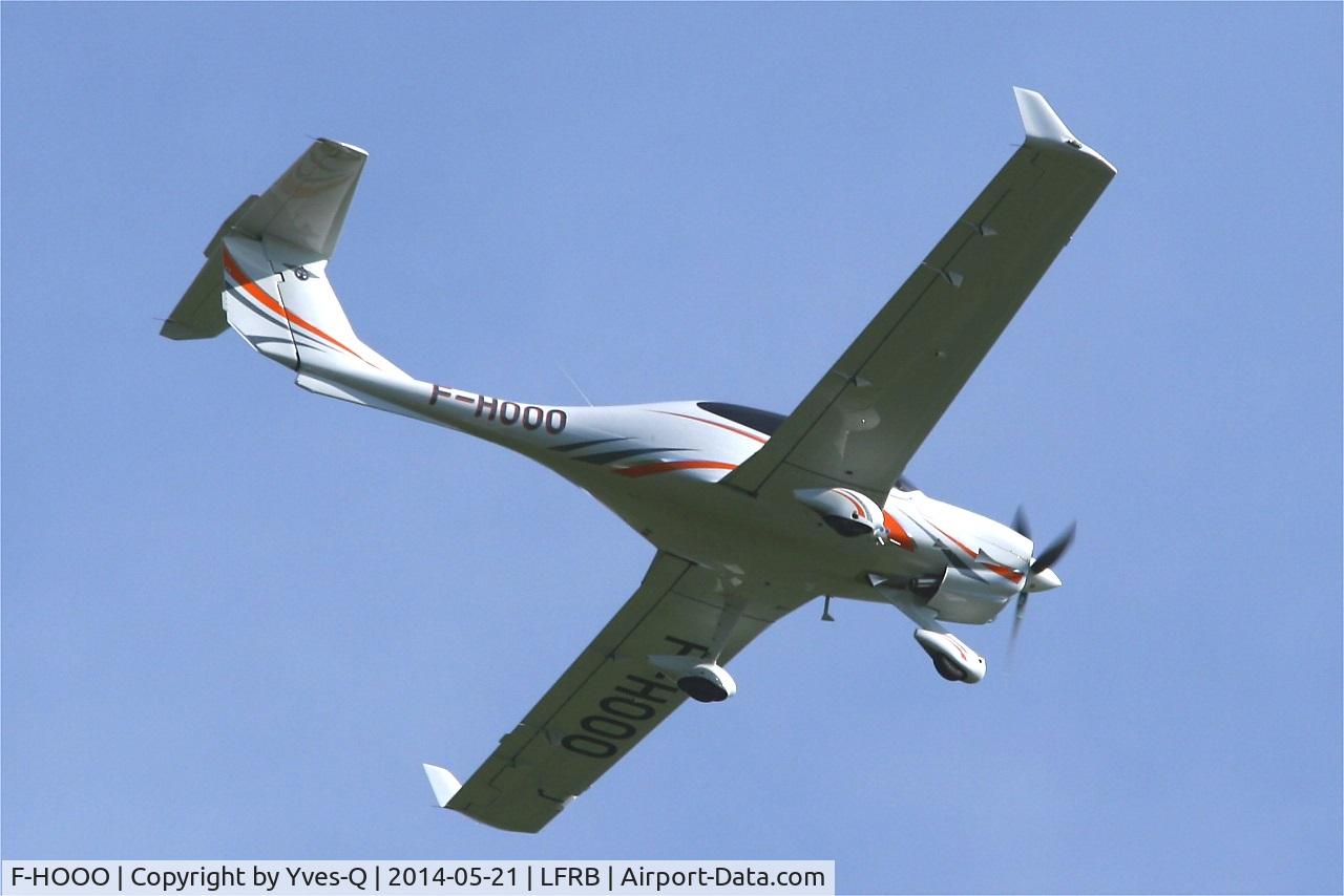 F-HOOO, 2013 Diamond DA-40 Diamond Star C/N D4.144, Diamond DA-40 Diamond Star, Training flight, Brest-Bretagne Airport (LFRB-BES)