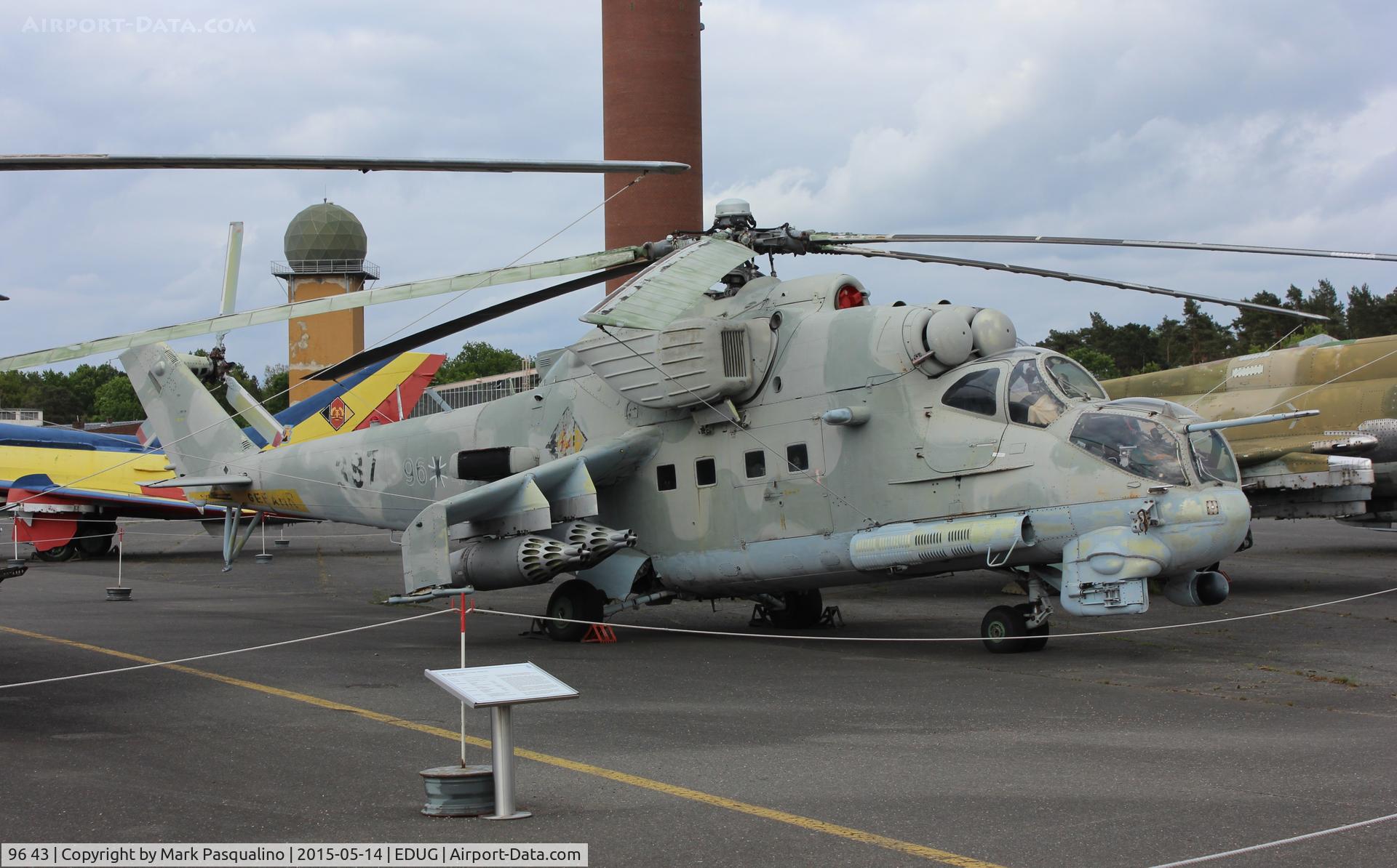 96 43, Mil Mi-24P Hind F C/N 340333, Mil Mi-24P