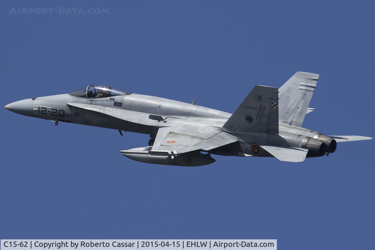 C15-62, McDonnell Douglas EF-18M Hornet C/N 0857/A584, Frisian Flag 2015