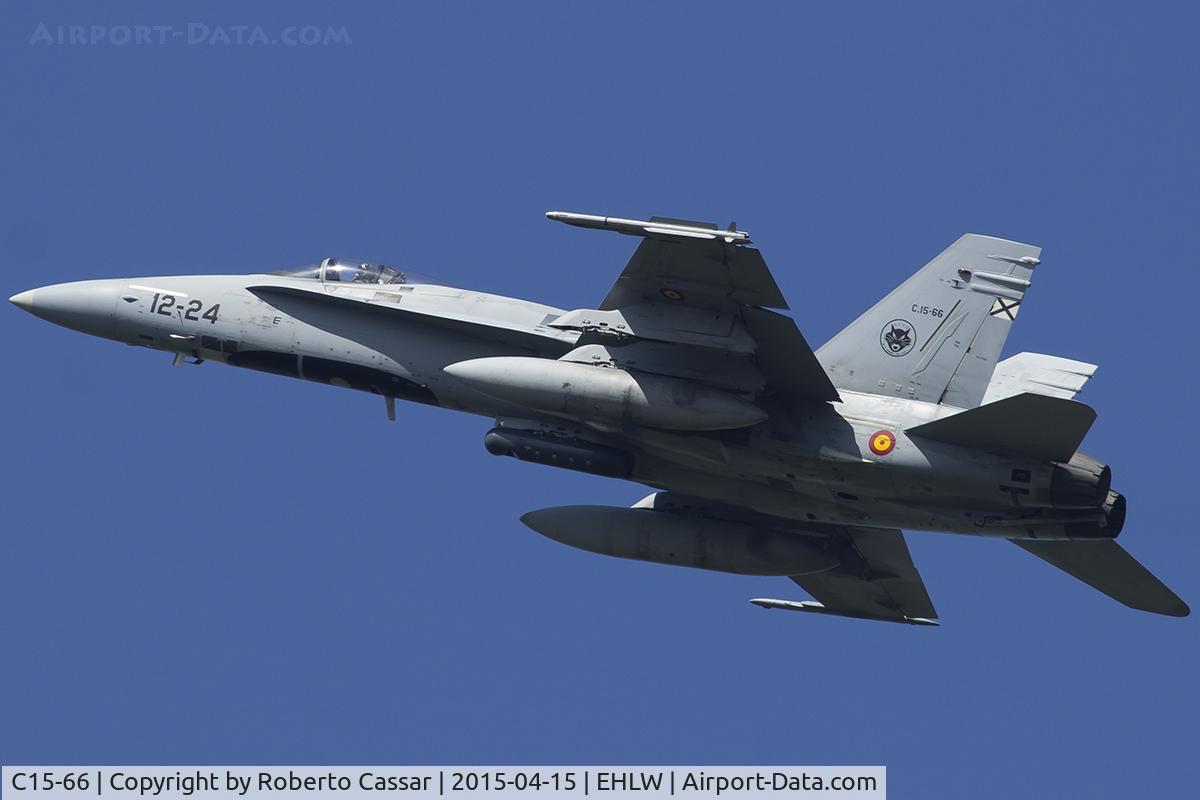 C15-66, McDonnell Douglas EF-18M Hornet C/N 0894/A588, Frisian Flag 2015