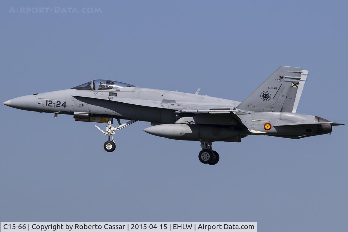 C15-66, McDonnell Douglas EF-18M Hornet C/N 0894/A588, Frisian Flag 2015