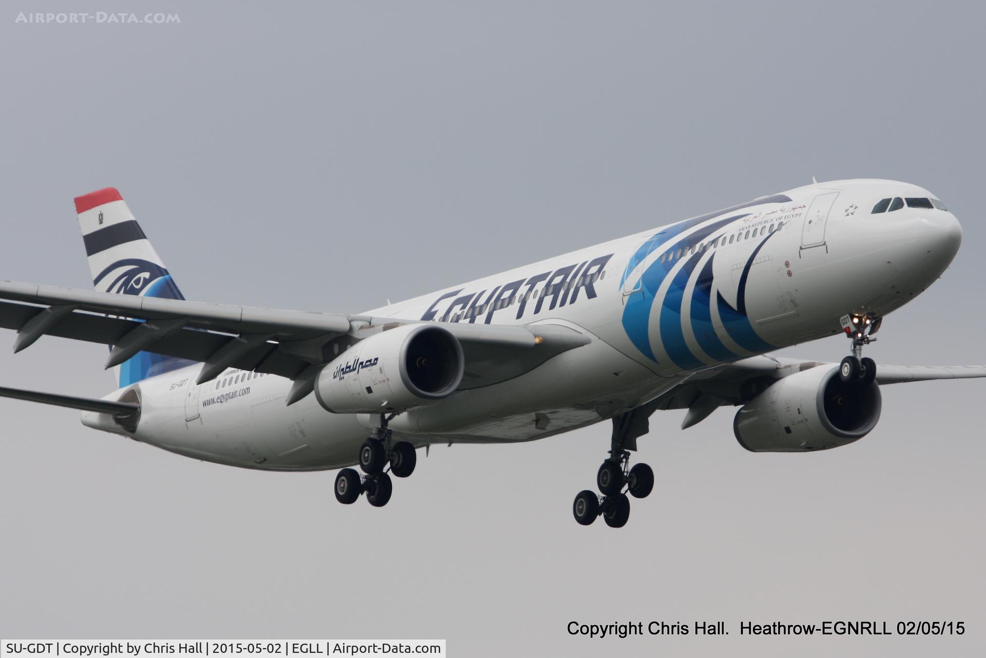 SU-GDT, 2011 Airbus A330-343X C/N 1230, Egypt Air