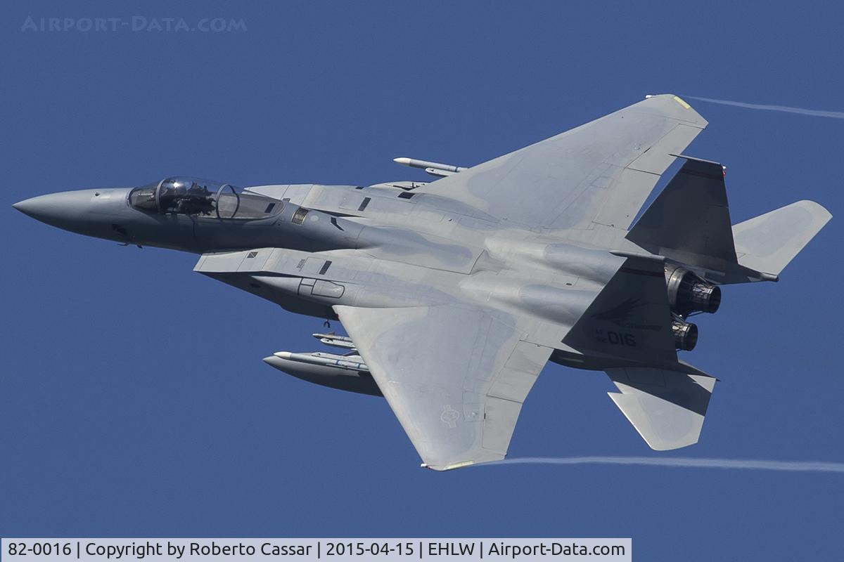 82-0016, 1982 McDonnell Douglas F-15C Eagle C/N 0829/C247, Frisian Flag 2015