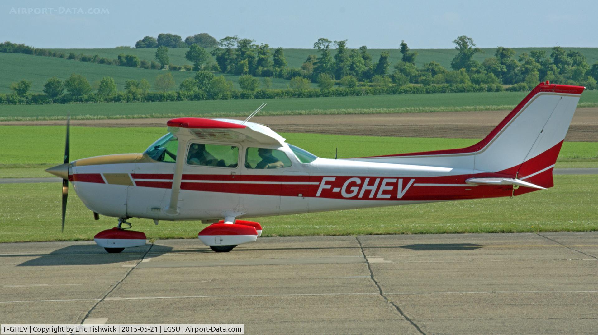 F-GHEV, Reims F172N Skyhawk C/N 172-69730, 1. F-GHEV at Duxford Airfield.
