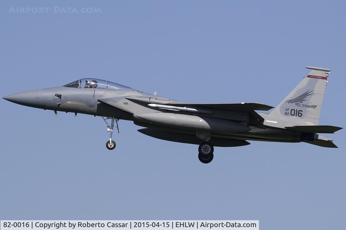 82-0016, 1982 McDonnell Douglas F-15C Eagle C/N 0829/C247, Frisian Flag 2015