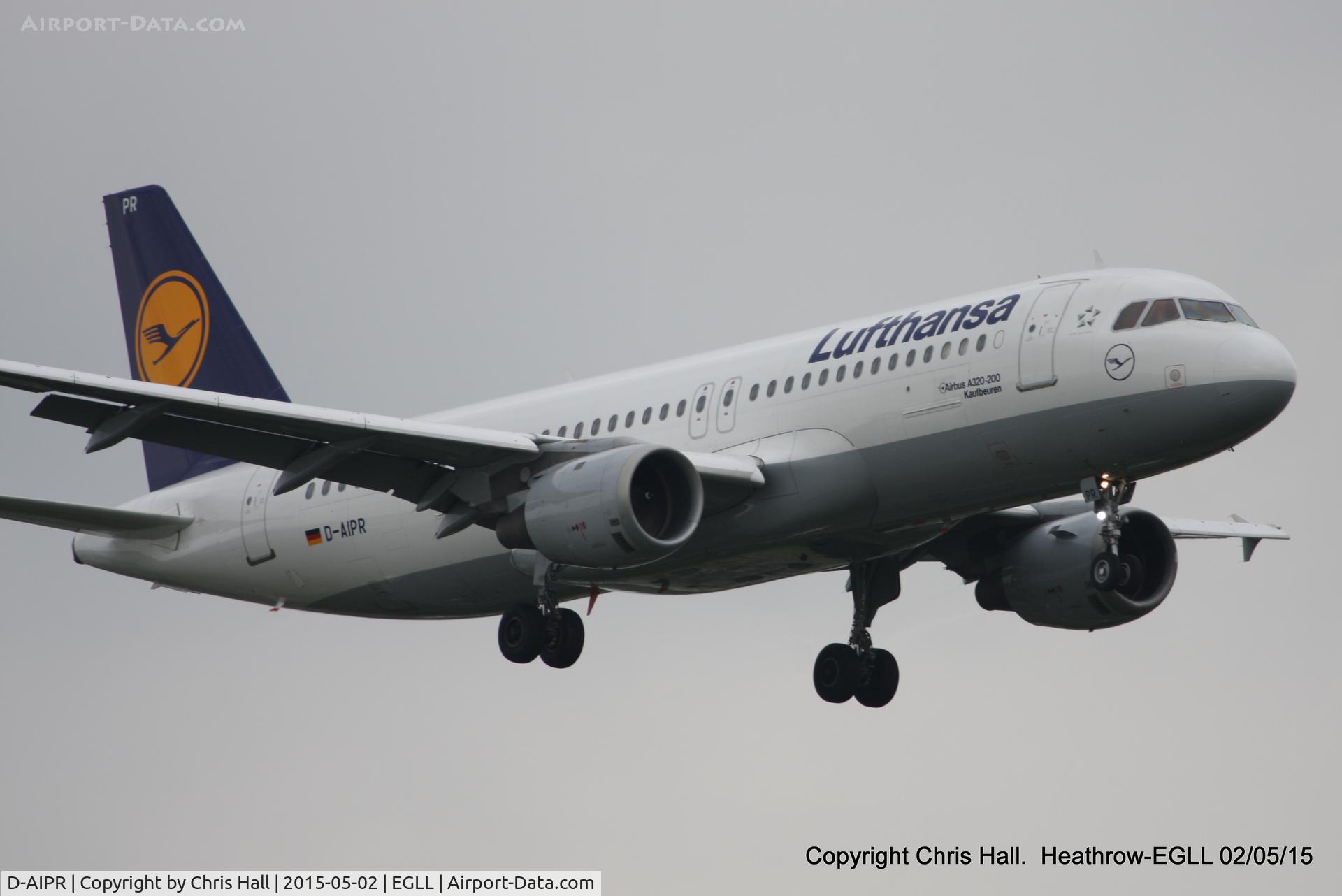 D-AIPR, 1990 Airbus A320-211 C/N 111, Lufthansa