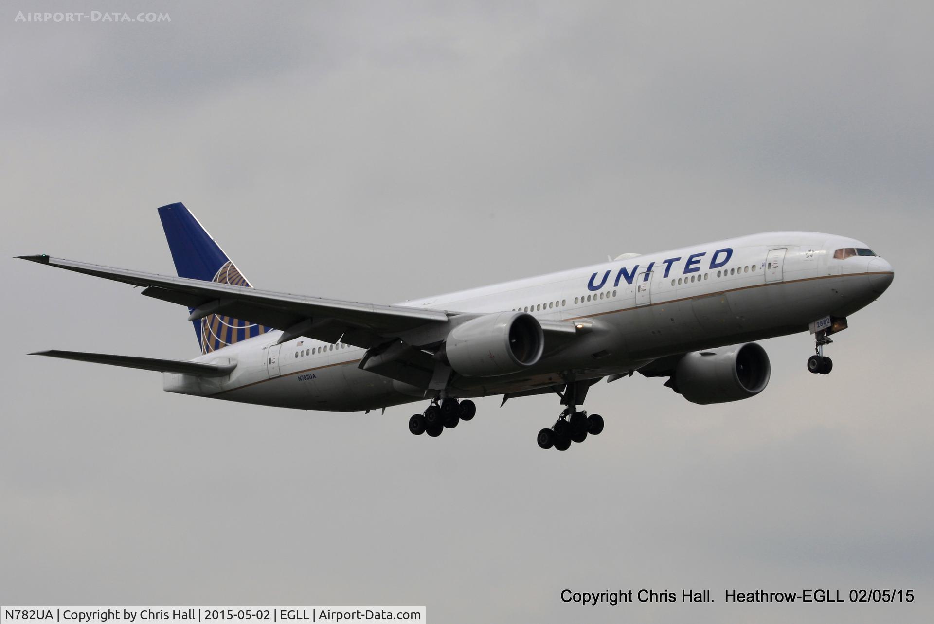 N782UA, 1997 Boeing 777-222/ER C/N 26948, United