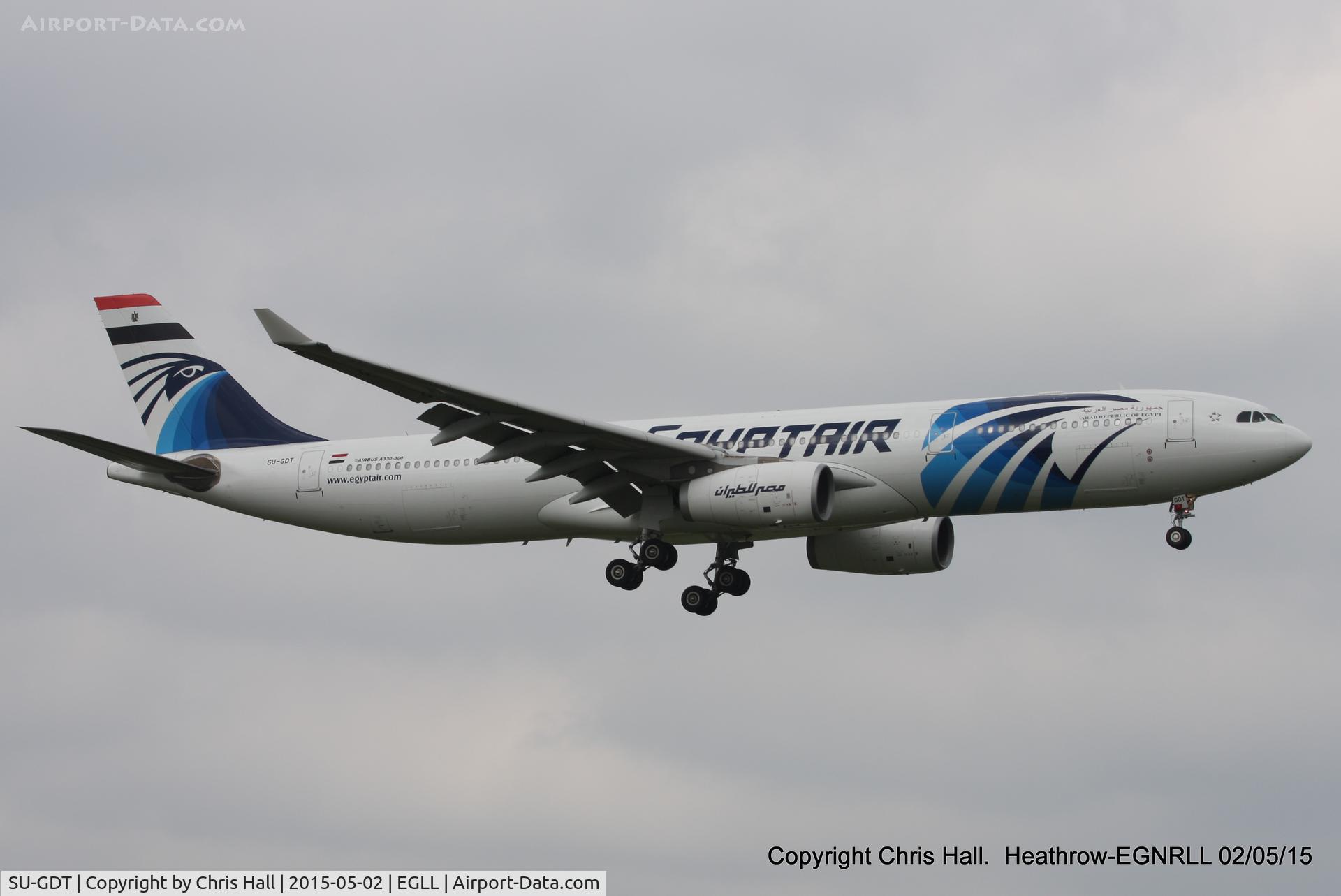 SU-GDT, 2011 Airbus A330-343X C/N 1230, Egypt Air